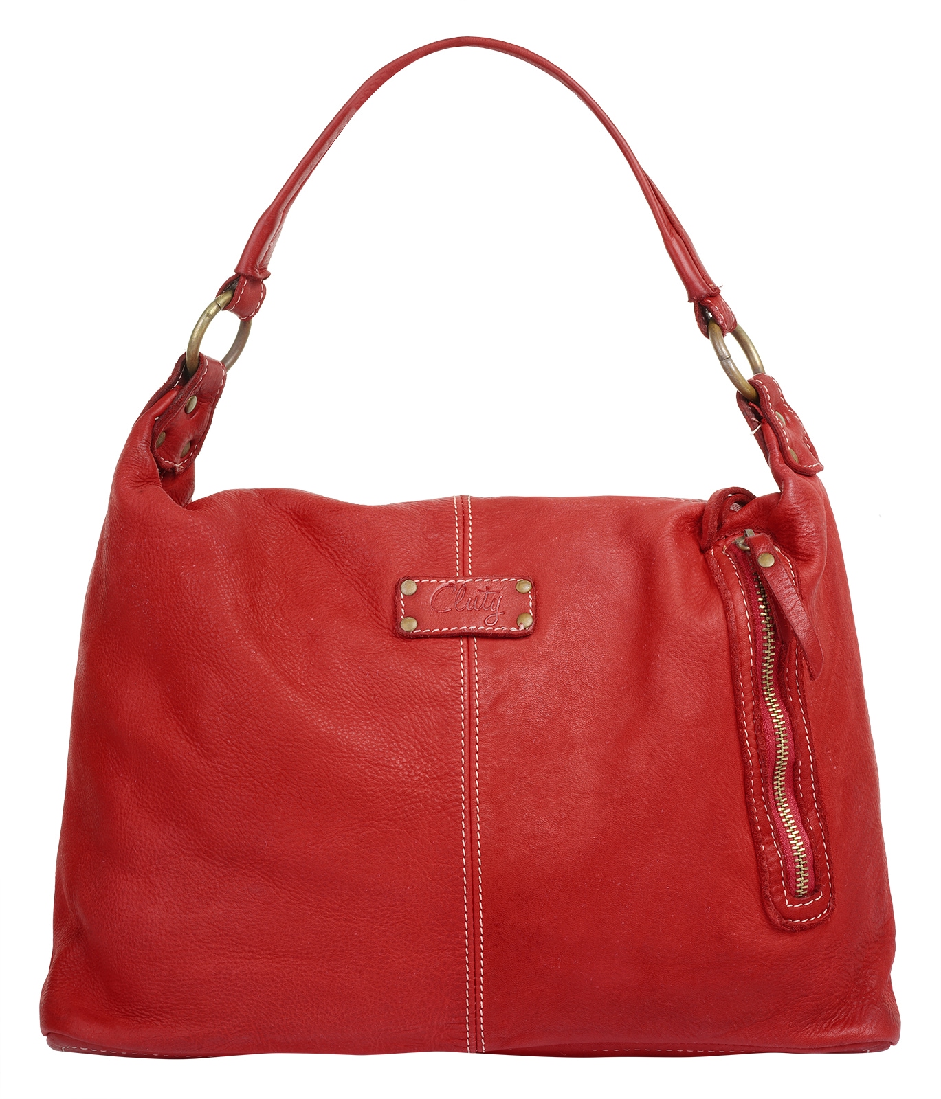 Cluty Shopper echt Leder, Made in Italy