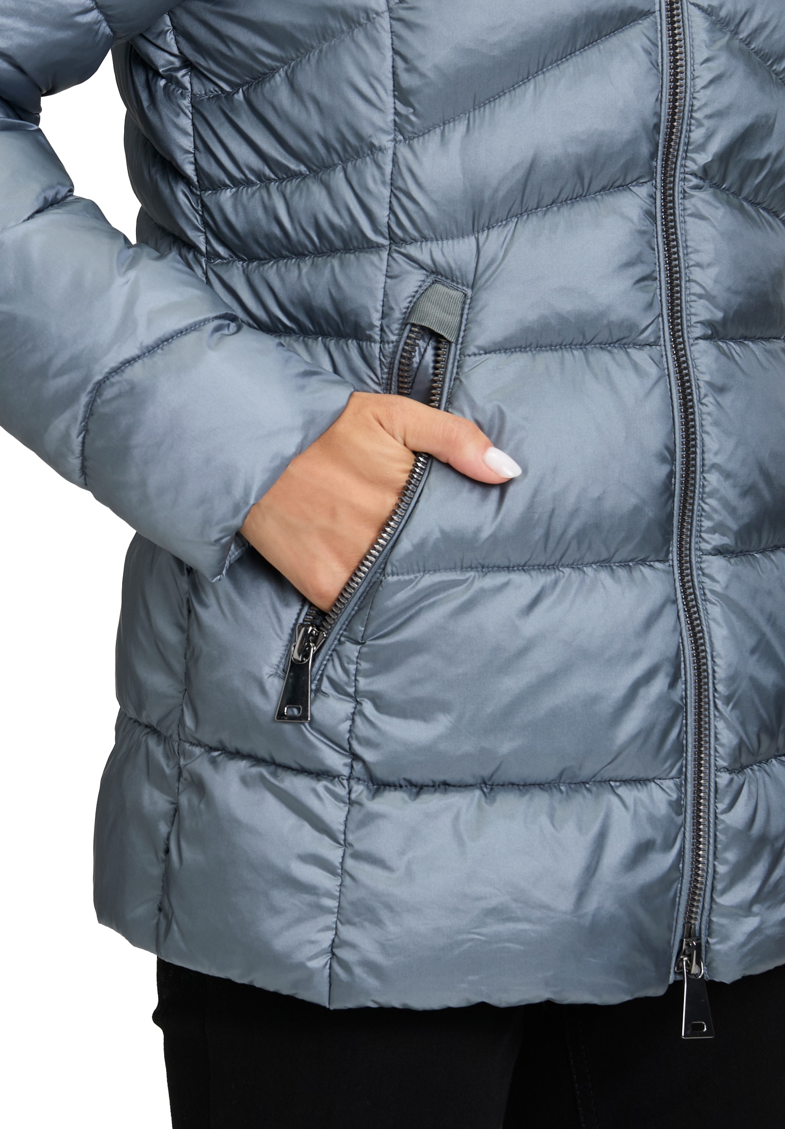 Gil Bret Steppjacke, mit Kapuze, mit Kapuze