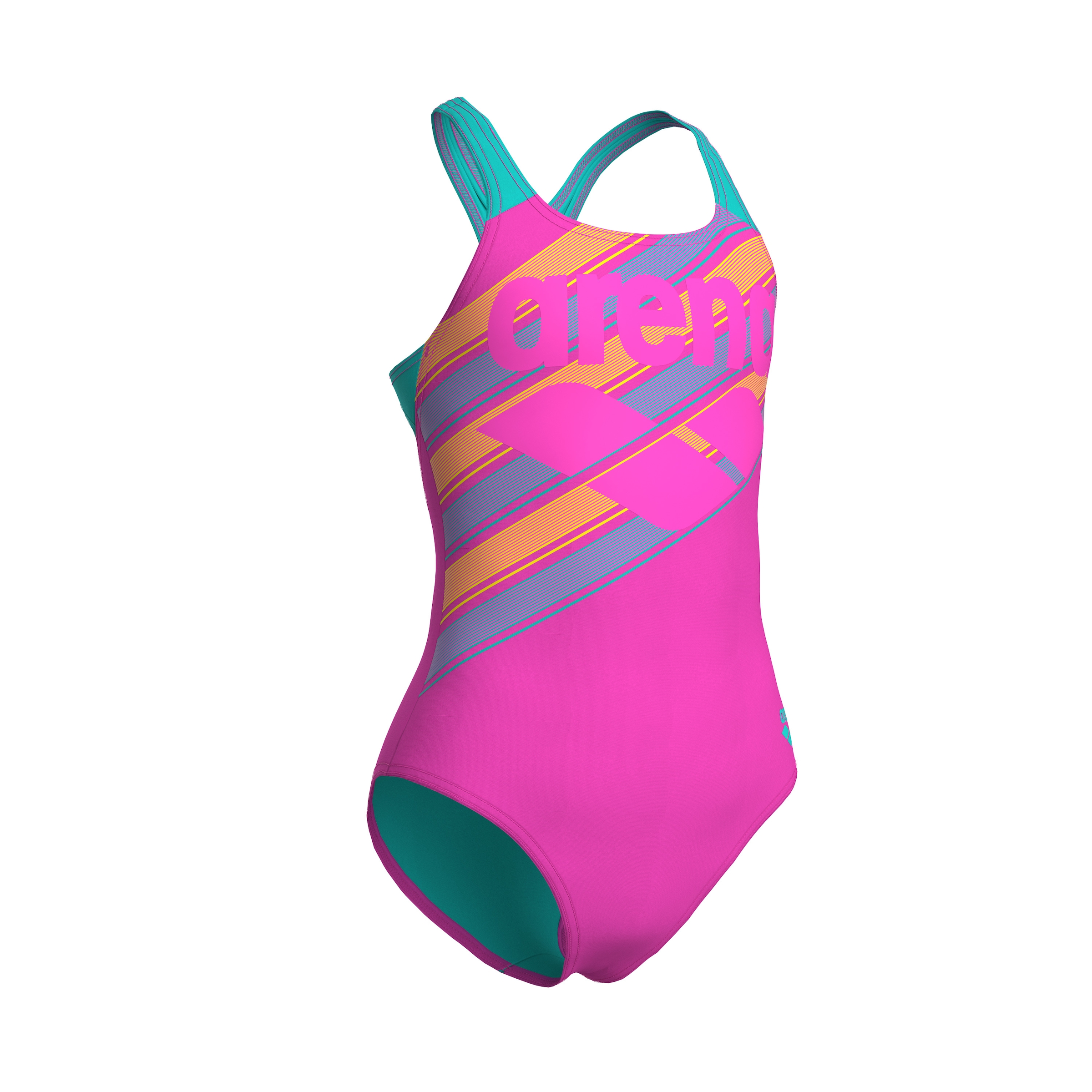 Arena Badeanzug »G ARENA LINES SWIMSUIT SWIM PRO BACK L« UV-Schutz UPF 50+
