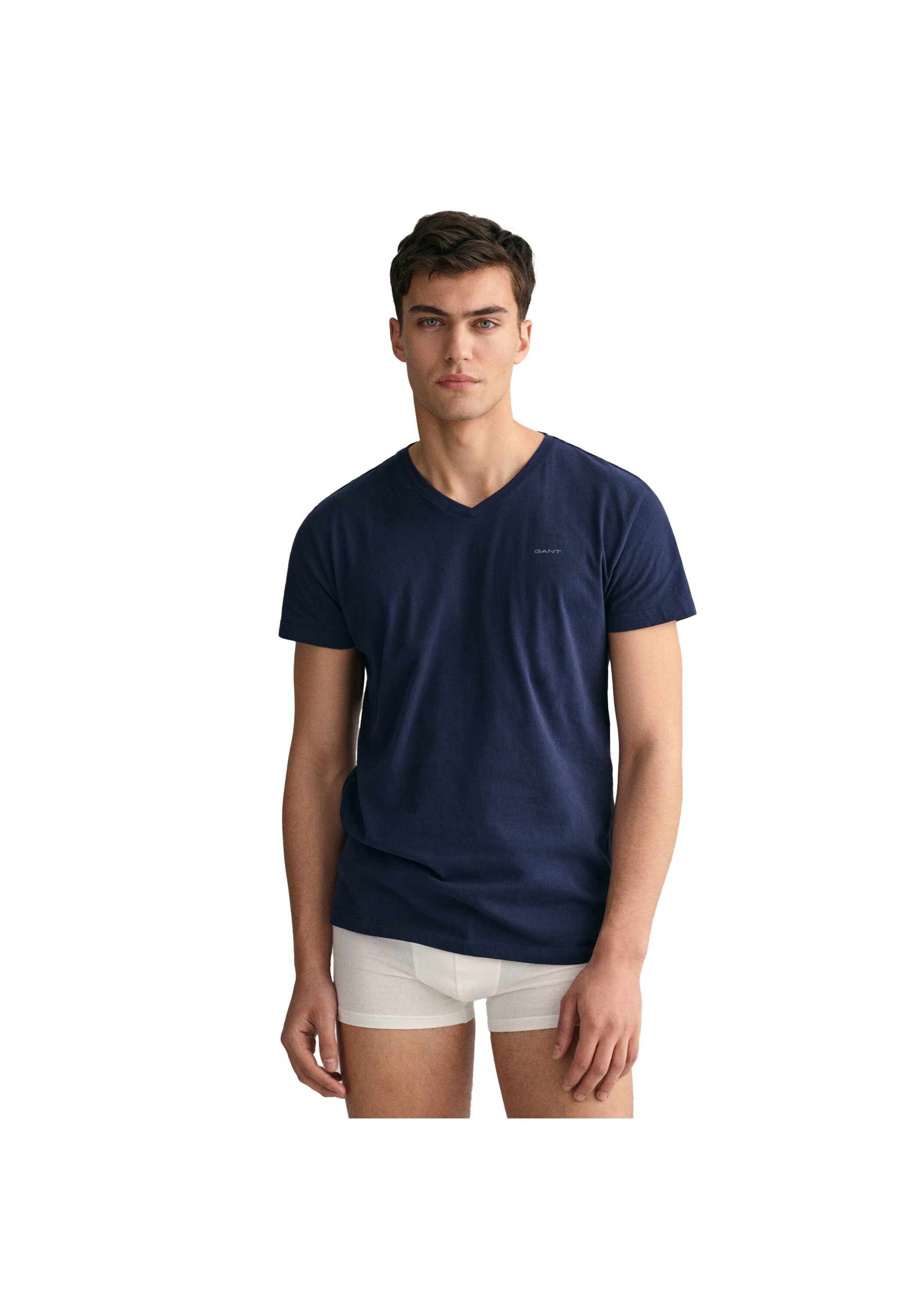 Gant T-Shirt »T-Shirt V-NECK T-SHIRT 2-PACK 2er Pack«
