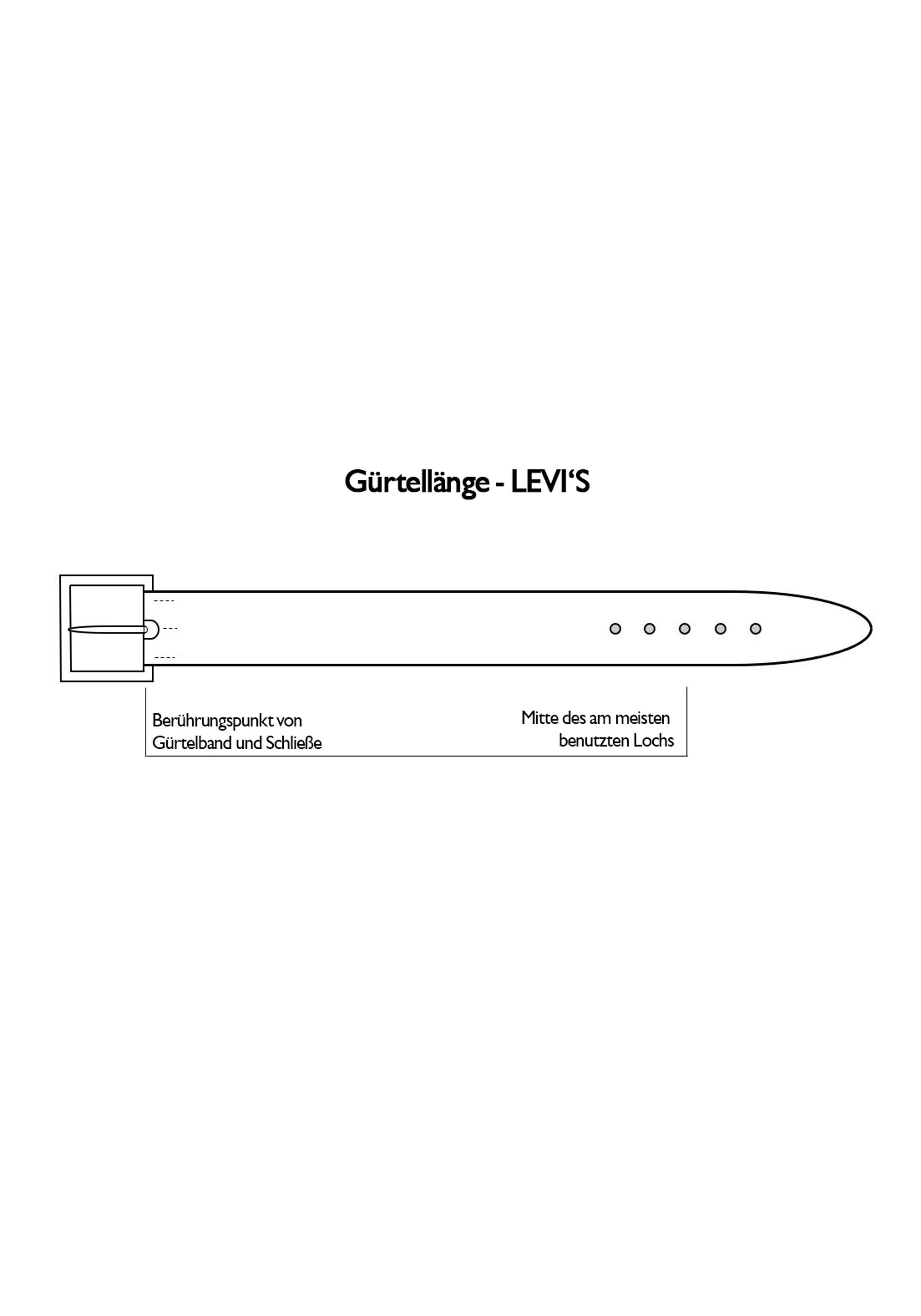 Levi's® Ledergürtel »Gürtel NEW DUNCAN«