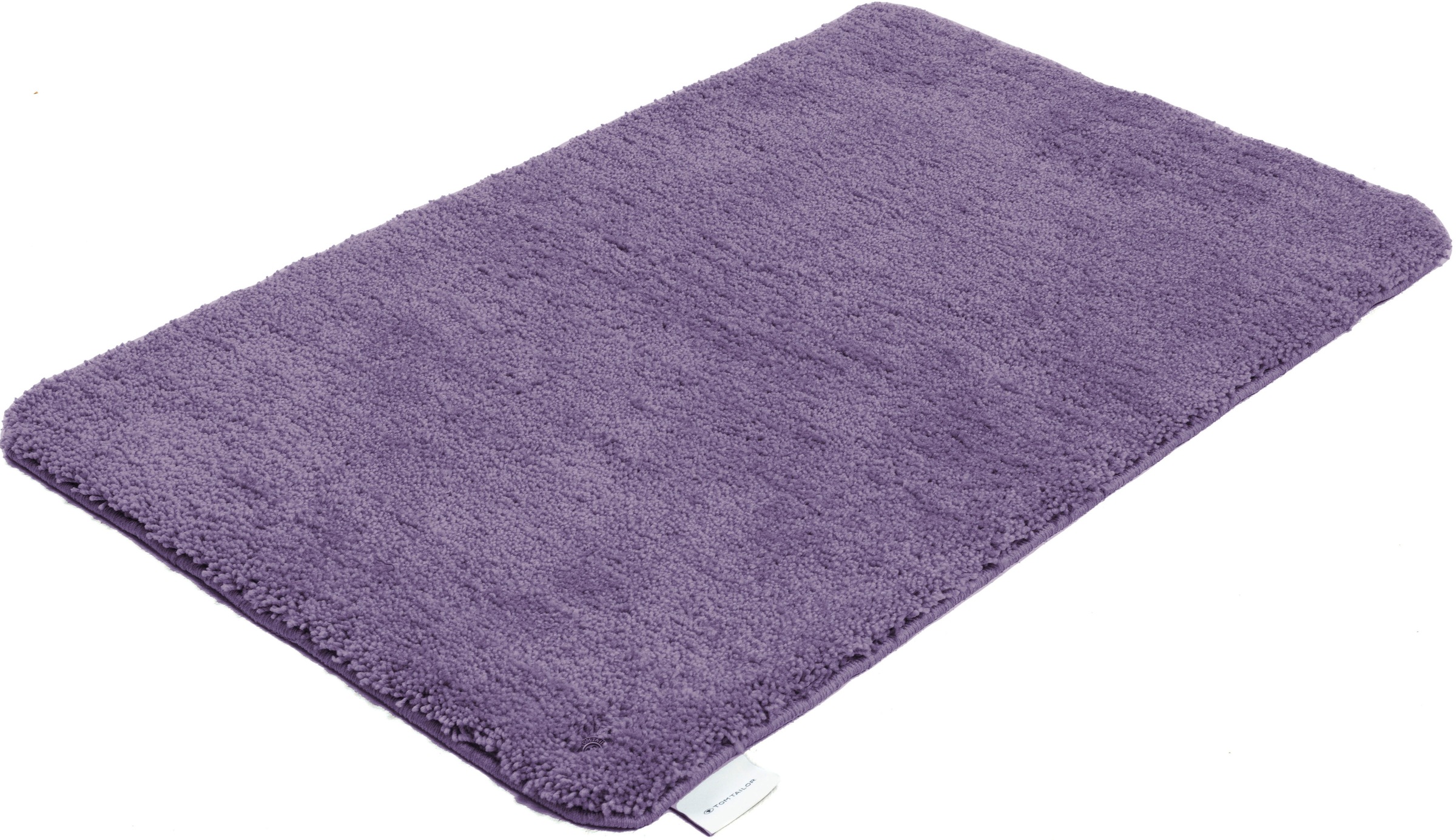 TOM TAILOR HOME Badematte »Cozy Bath UNI«, rutschhemmend beschichtet, fußbodenheizungsgeeignet, Badteppich, Uni Farben, rechteckig, rund und oval erhältlich