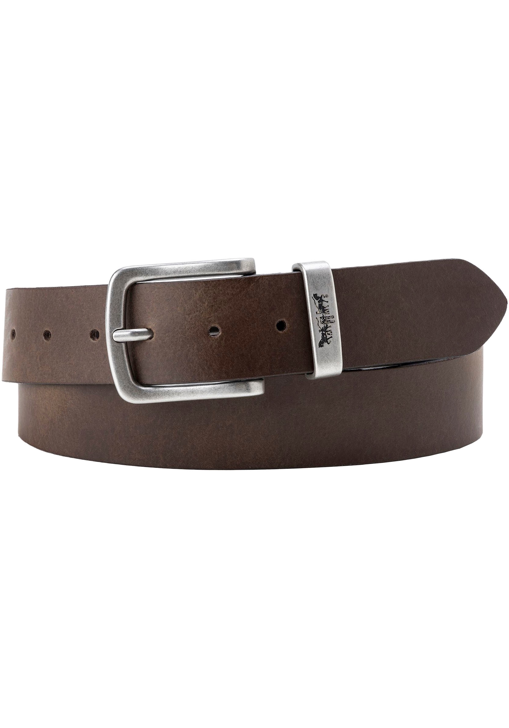 Levi's® Ledergürtel »METAL TWO HORSE KEEPER BELT«, mit Metallschließe