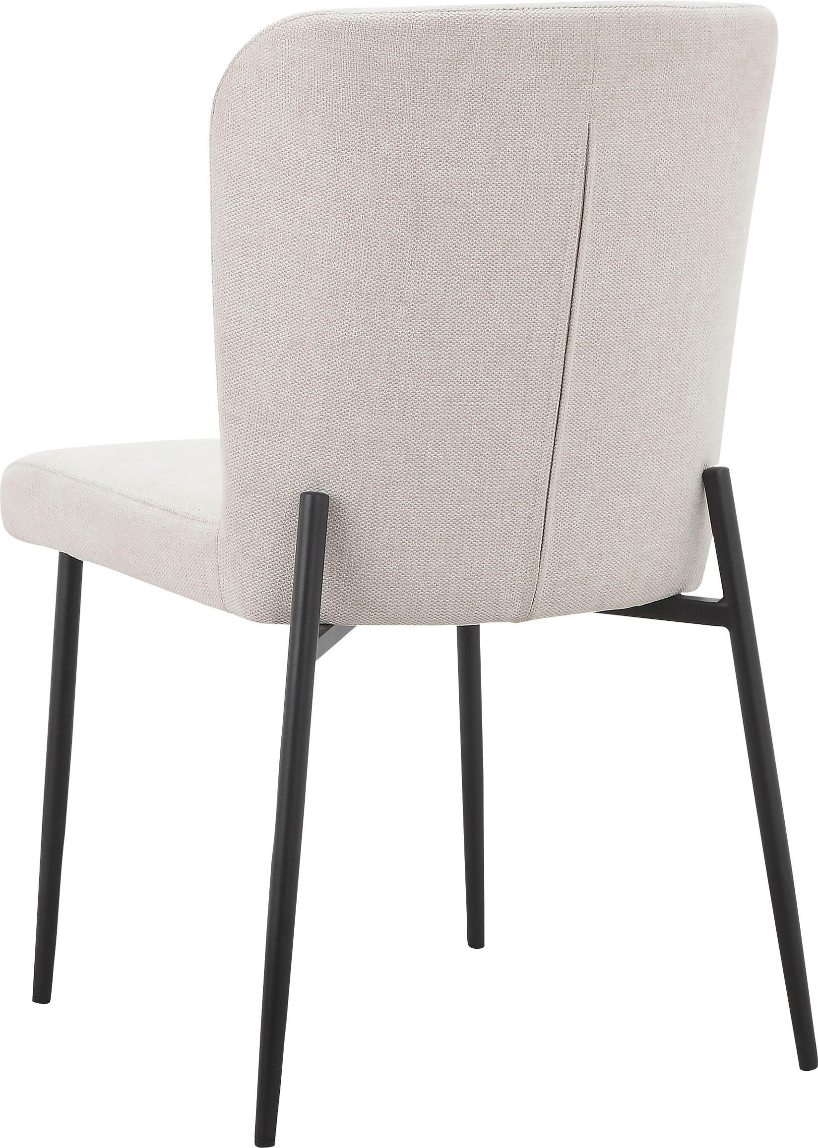 andas Esszimmerstuhl »Lieska«, (Set), 2 St., Webstoff, Polsterstuhl, Küchenstuhl, Sitzhöhe 47,5 cm