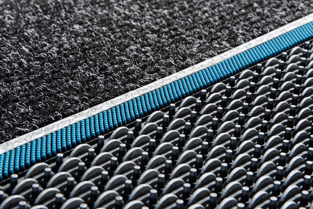 Home2Fashion Fußmatte »Clean Colorado RE«, rechteckig, 12 mm Höhe, Schmutzfangmatte, mit Spruch, robust, In- und Outdoor geeignet