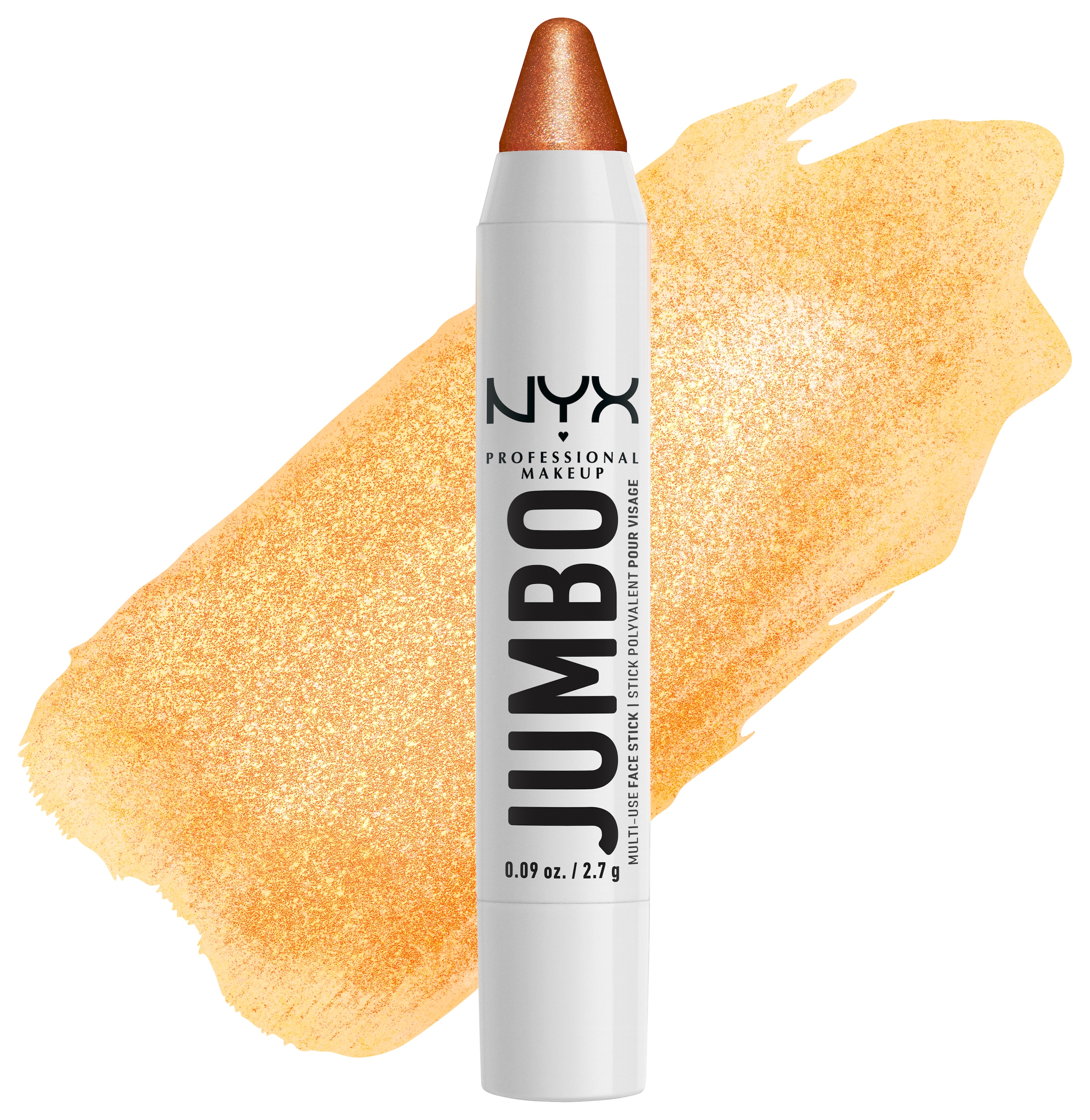NYX PROFESSIONAL MAKEUP Highlighter »Jumbo Multi-Use Face Stick« Highlighter, Lidschatten, Blush oder Lippenstift