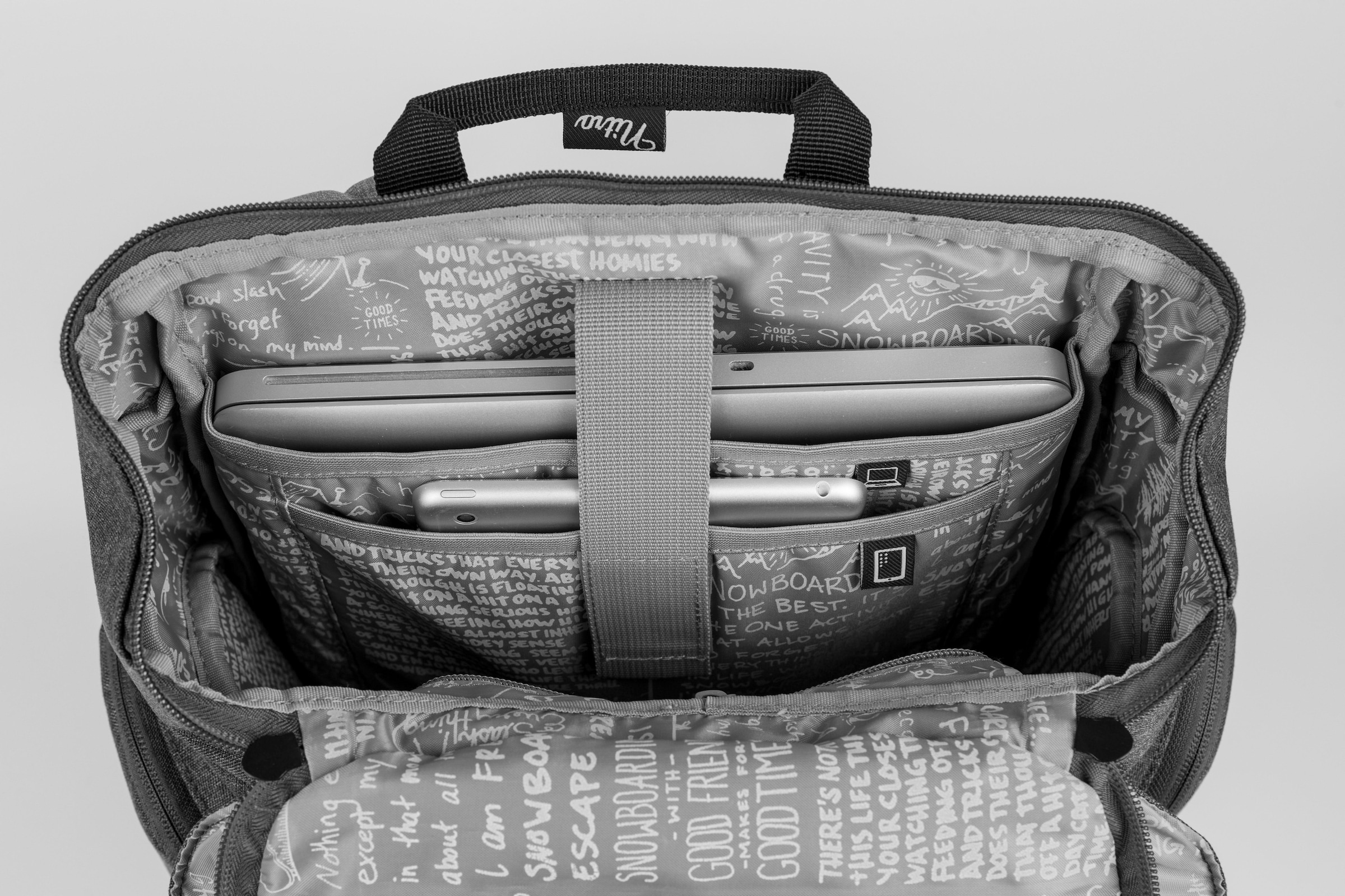 NITRO Freizeitrucksack »Daypacker, Morning Mist«, mit Laptopfach