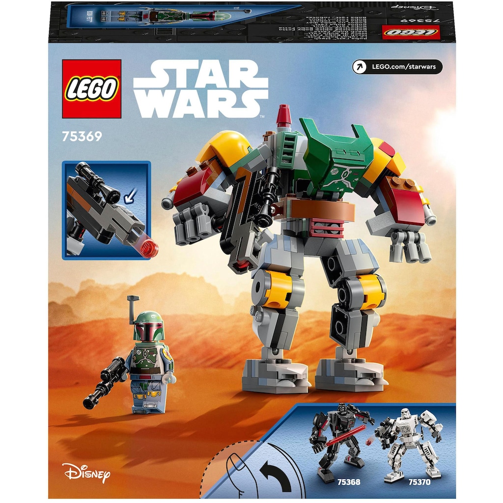 LEGO® Konstruktionsspielsteine »Boba Fett Mech (75369), LEGO® Star Wars™«, (155 St.)