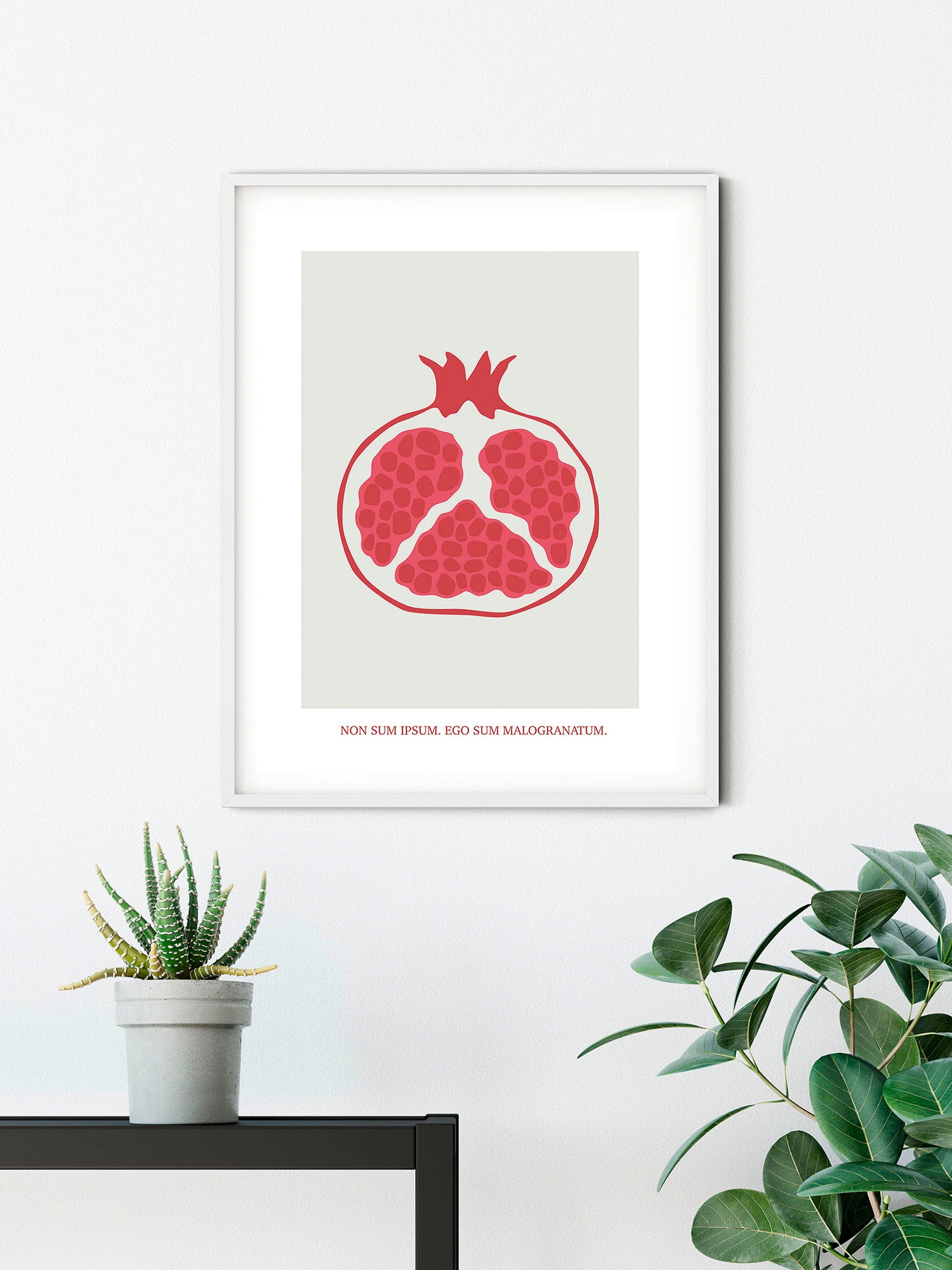 Komar Wandbild »Cultivated Pomegranate«, (1 St.), Deutsches Premium-Poster Fotopapier mit seidenmatter Oberfläche und hoher Lichtbeständigkeit. Für fotorealistische Drucke mit gestochen scharfen Details und hervorragender Farbbrillanz.
