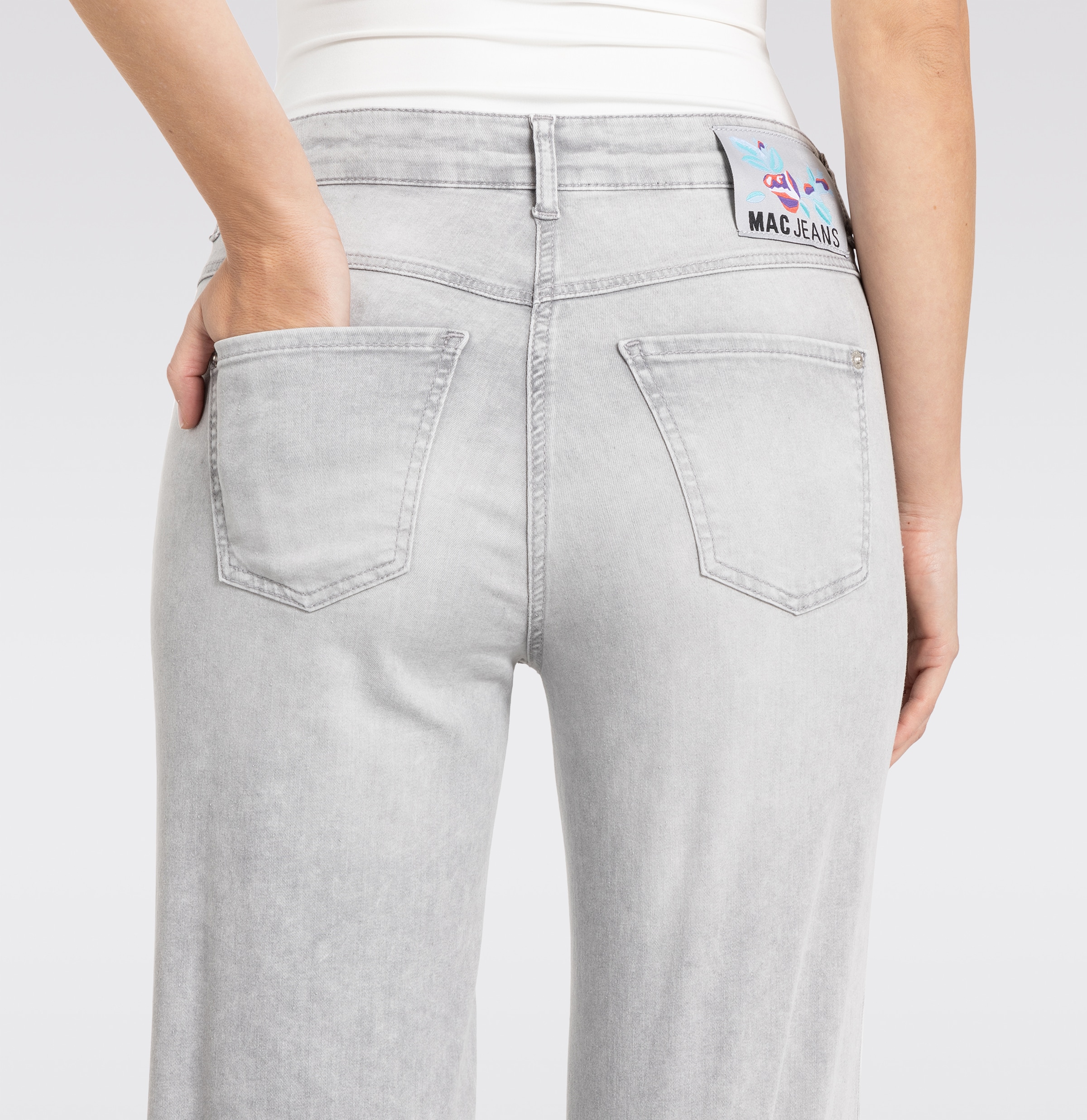 MAC Weite Jeans »DREAM WIDE« mit weitem Bein-Stretch