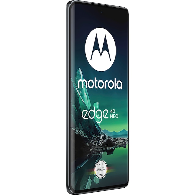 Motorola Smartphone »edge 40 neo, 256 GB«, Black Beauty, 16,64 cm/6,55 Zoll,  256 GB Speicherplatz, 50 MP Kamera