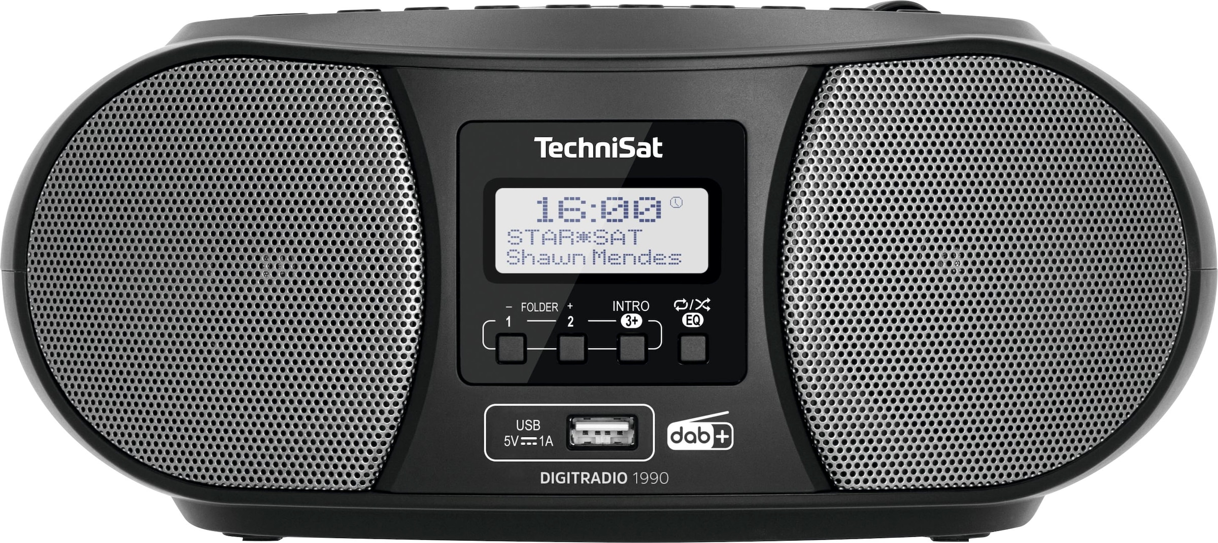 TechniSat »Digitradio 1990« CD-Radiorecorder (FM-Tuner,Digitalradio (DAB+),  3 Watt) ➥ 3 Jahre XXL Garantie | UNIVERSAL