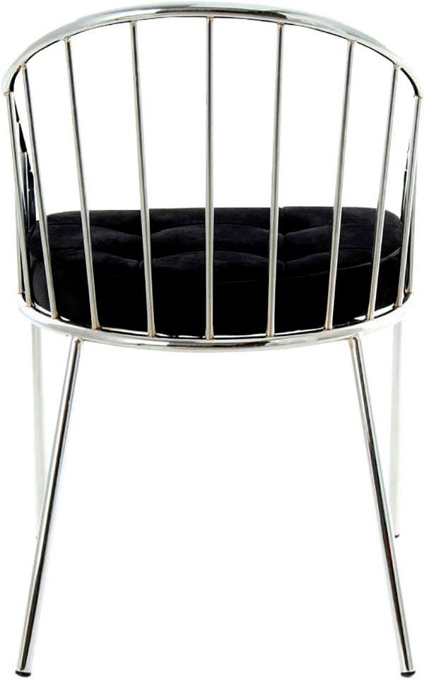 Kayoom Stuhl »Palma,minimalistischer Stuhl,durchgehendes Gestell aus stabilem Metall«, 1 St., elegant, bequem, stabil, in edlen Farben gehalten