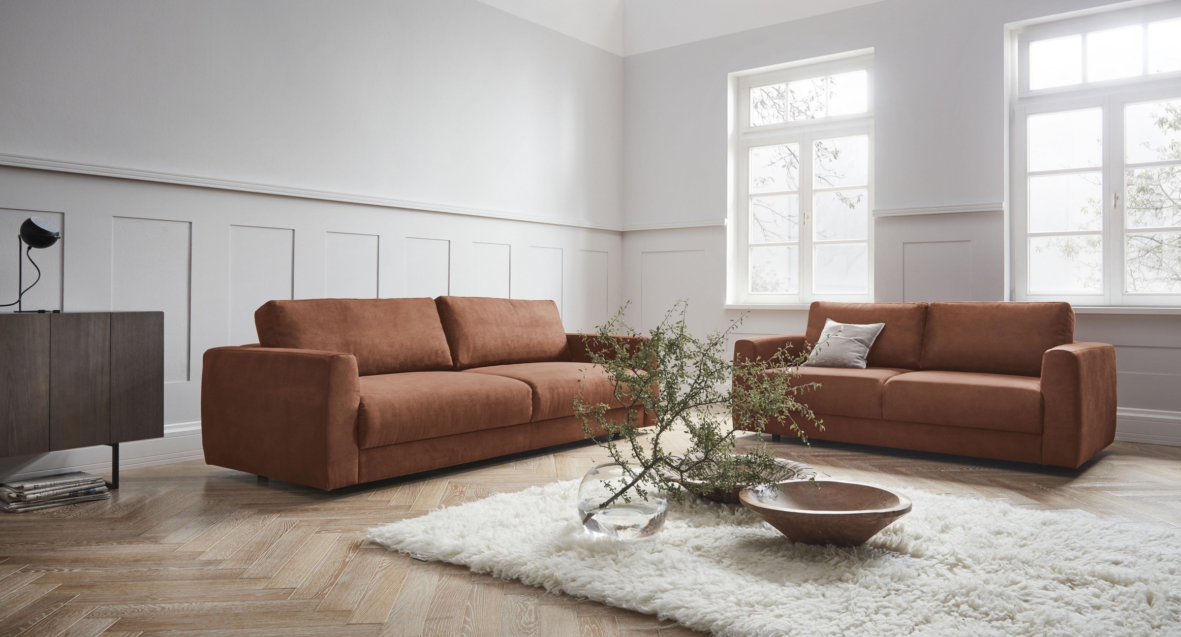 OTTO home 2,5-Sitzer »Hobro« in 3 Bezugsqualitäten in vielen Farben, Design by Morten Georgsen