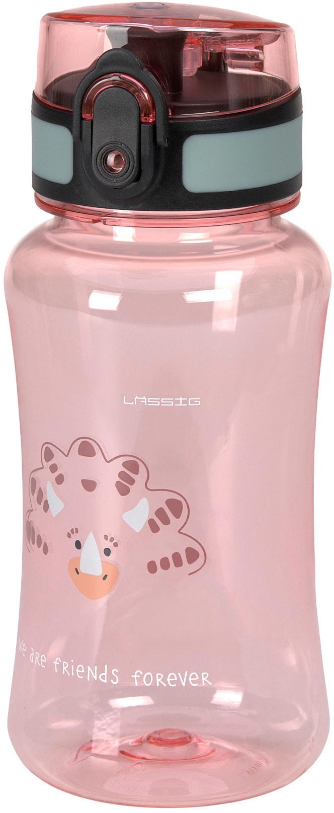 LÄSSIG Lunchbox »About Friends, Dino rose«, (Set, 2 tlg.), mit Trinkflasche