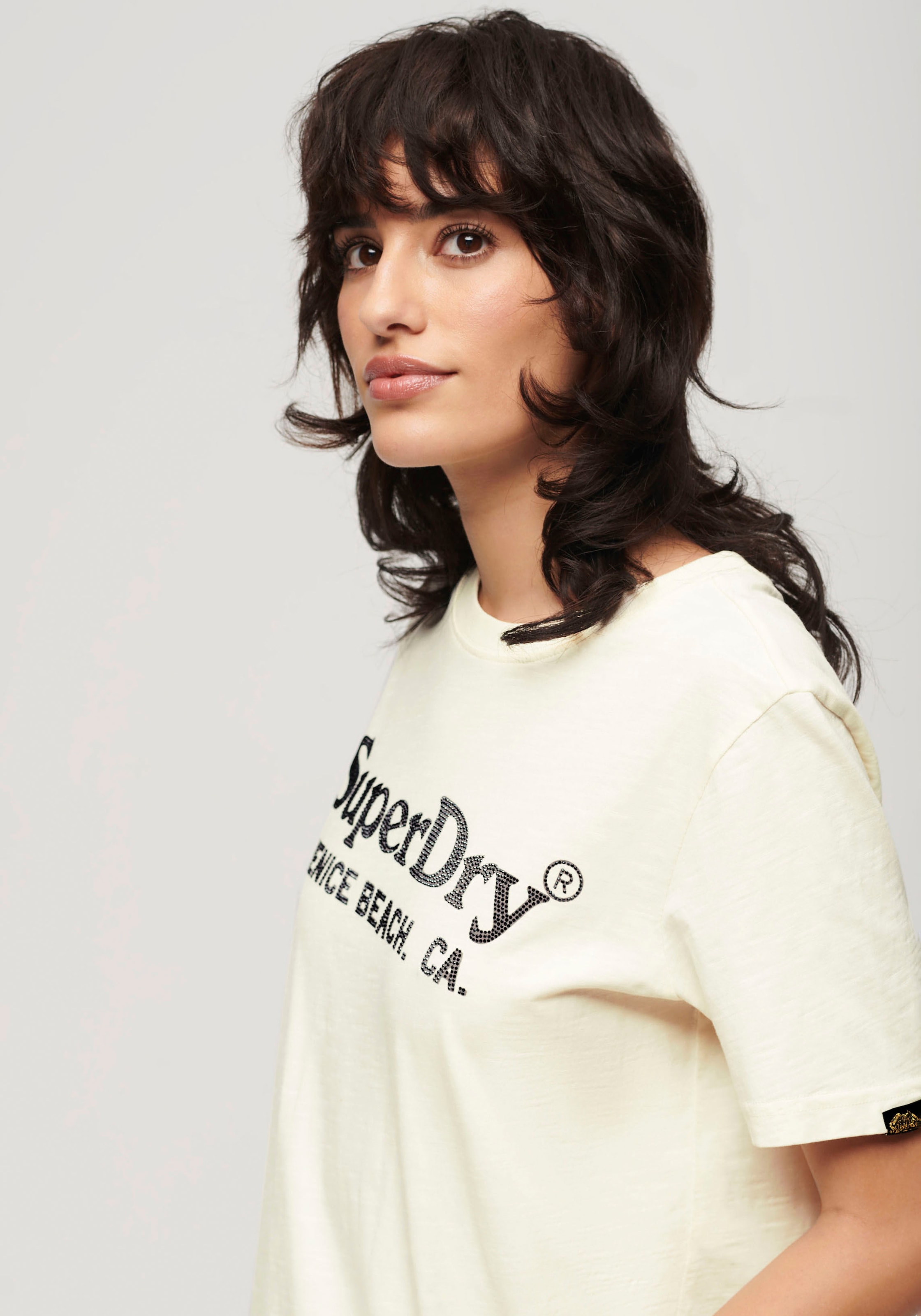 Superdry T-Shirt »METALLIC VENUE RELAXED TEE«