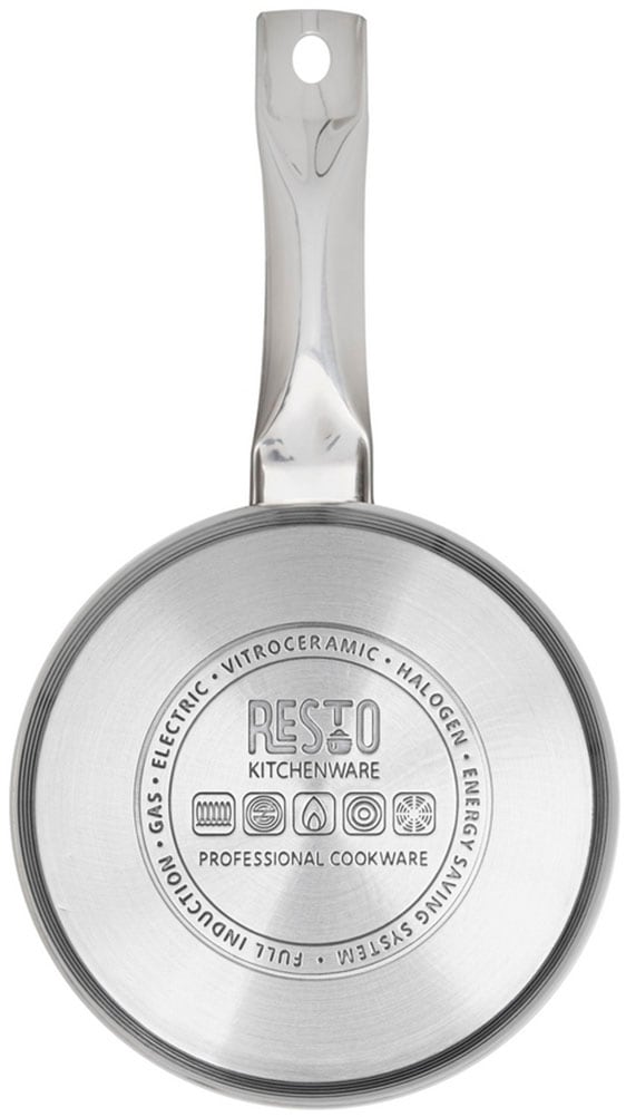 RESTO Kitchenware Kasserolle »Rigel, Soßentopf 1,9 l, energiesparend und spülmaschinenfest« 2 Stk. tlg. Edelstahl 18/10