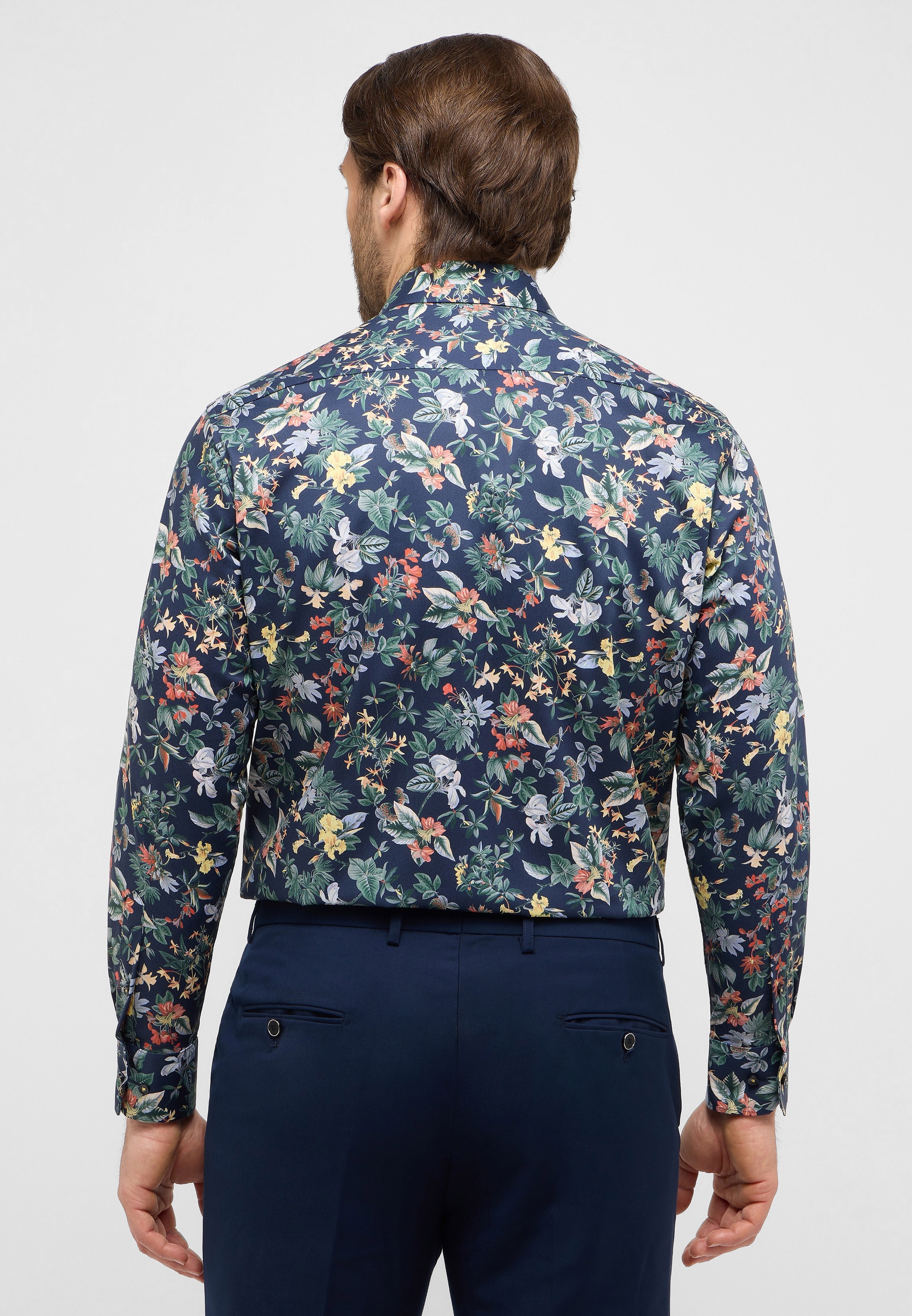 Eterna Langarmhemd »COMFORT FIT« NON IRON (bügelfrei)