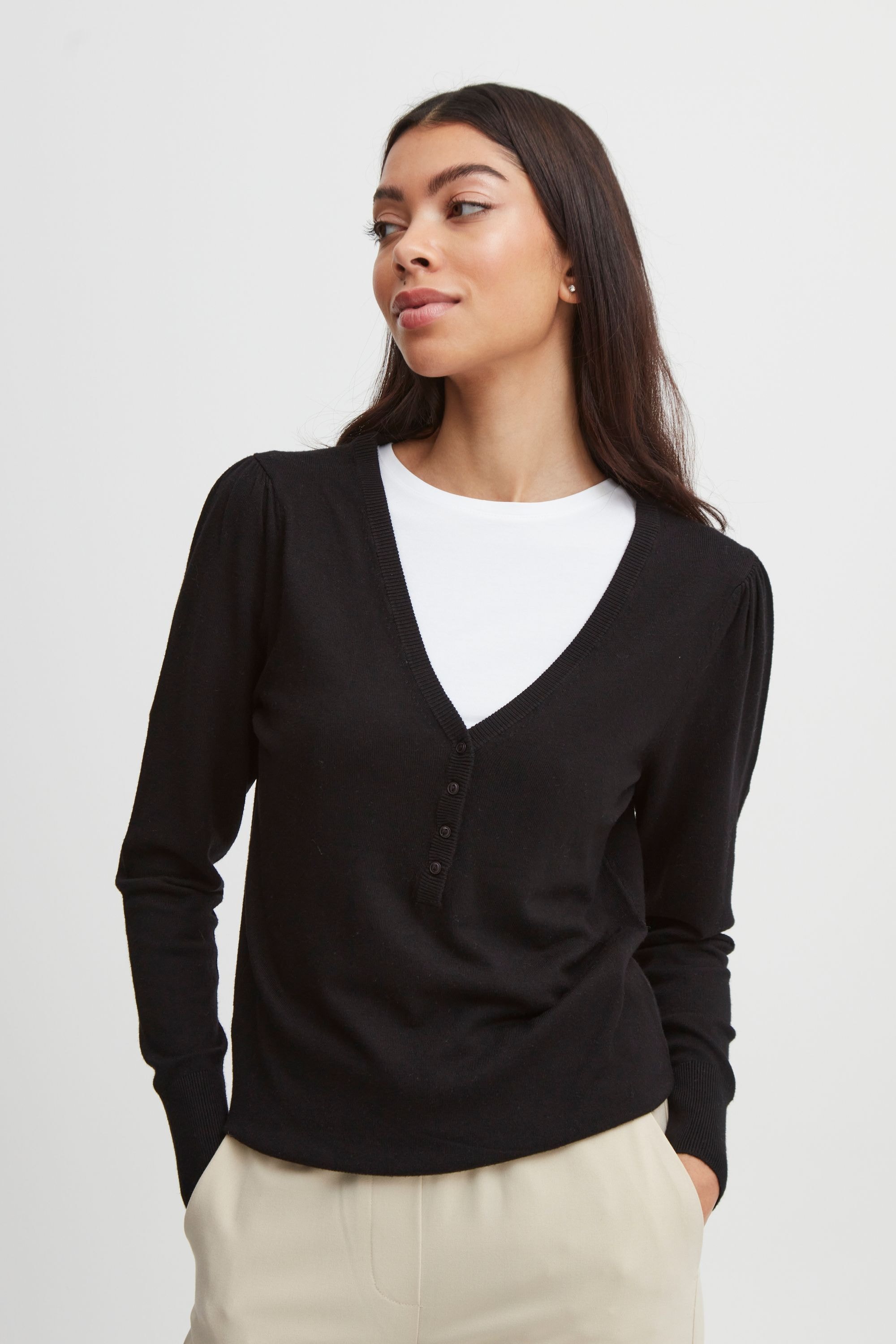 b.young Strickfleece-Pullover »Strickpullover BYMmpimba«