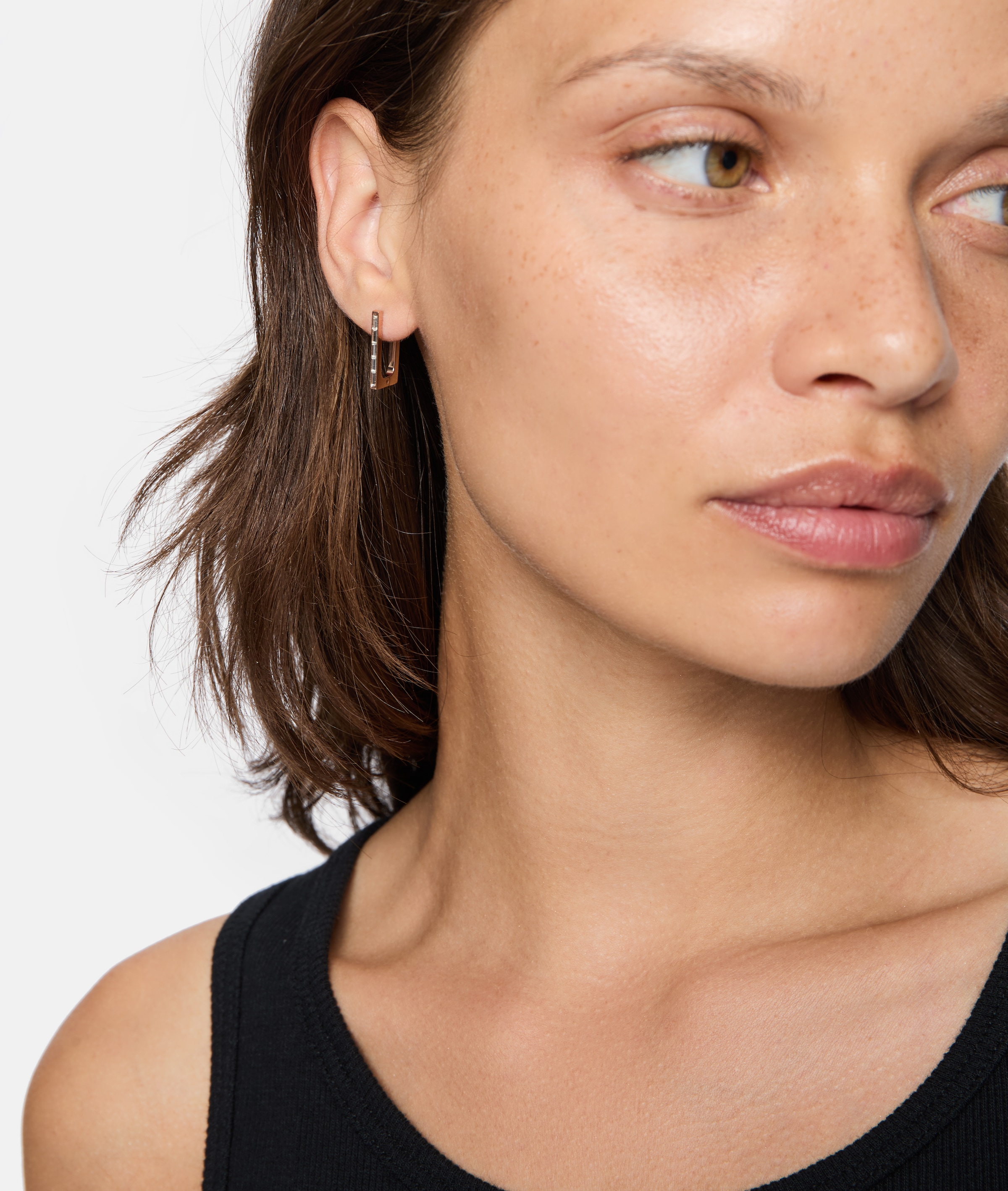 Liebeskind Berlin Paar Creolen »Schmuck Geschenk Edelstahl Ohrringe Sparkling Link, LJ-1464, LJ-1465« mit Zirkonia (synth.)