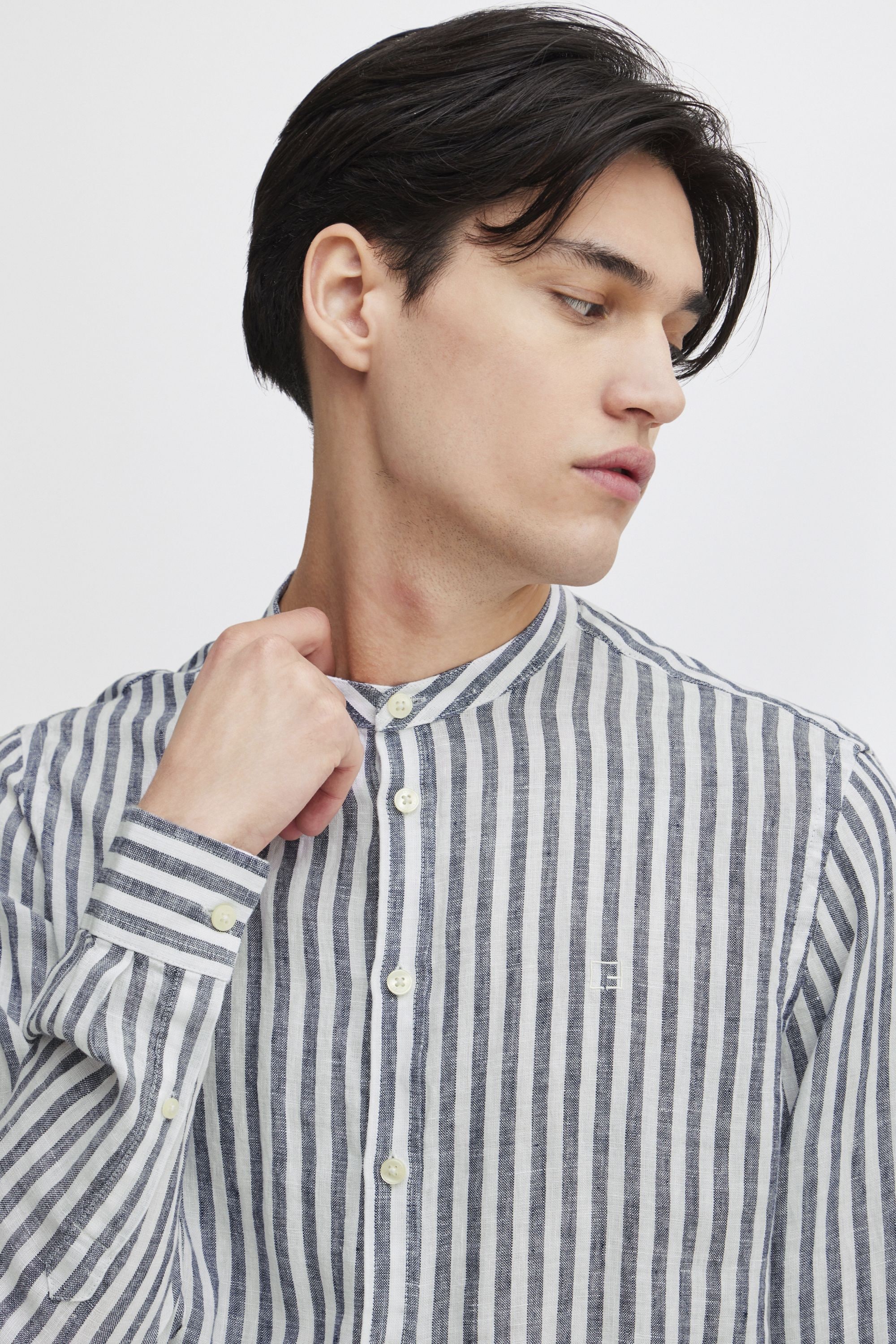 Casual Friday Langarmhemd »Langarmhemd CFANTON LS CC linen striped shirt«