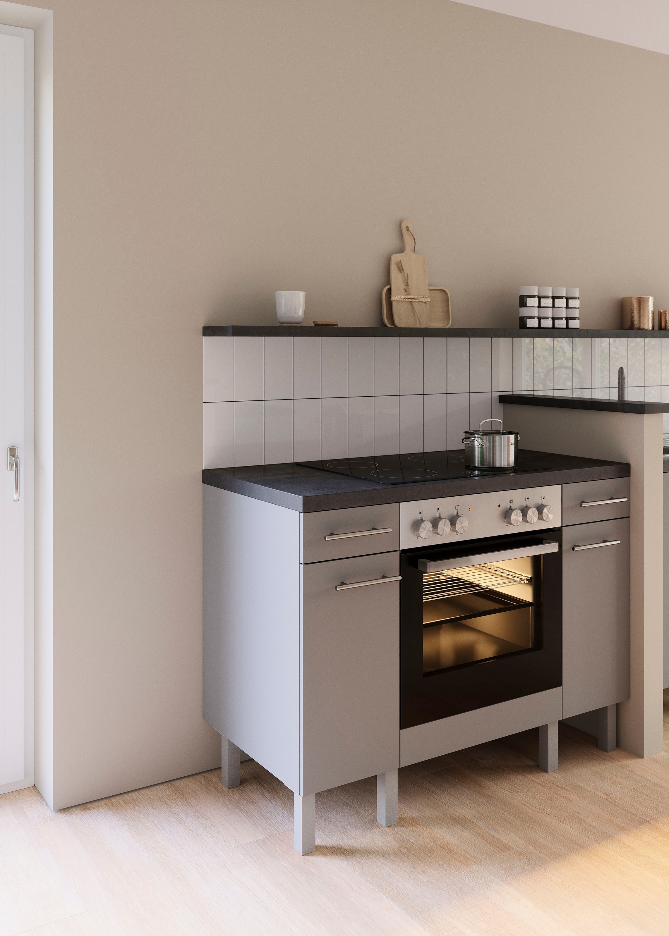 OPTIFIT Küche »Lilly«, Breite 120, wahlweise mit E-Geräten