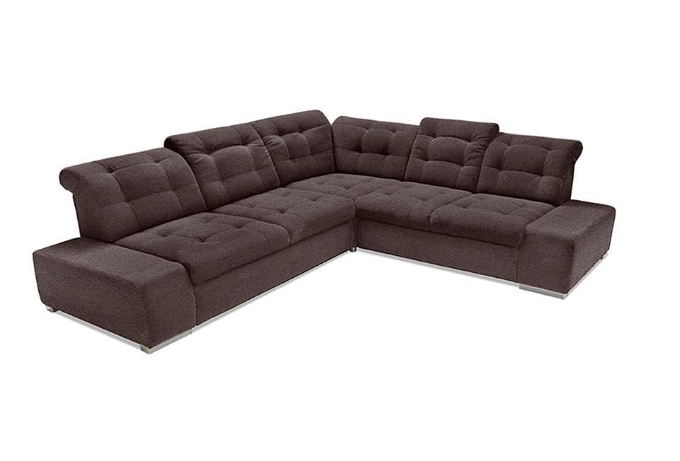 sit&more Ecksofa »Pale L-Form«, inklusive Kopfteilverstellung, wahlweise mit Bettfunktion