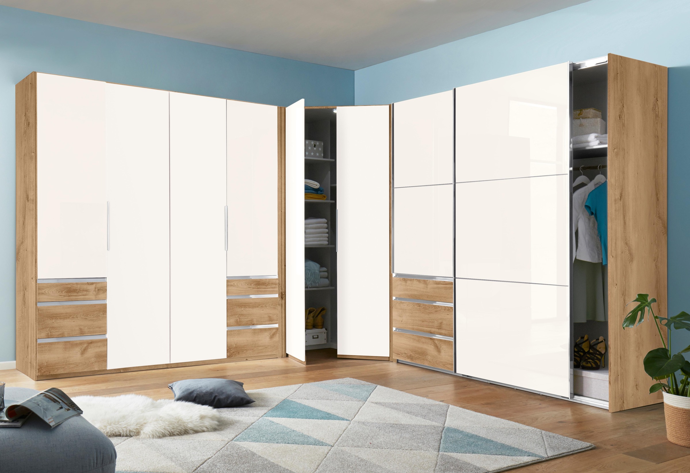 Wimex Eckkleiderschrank »Level by fresh to go«