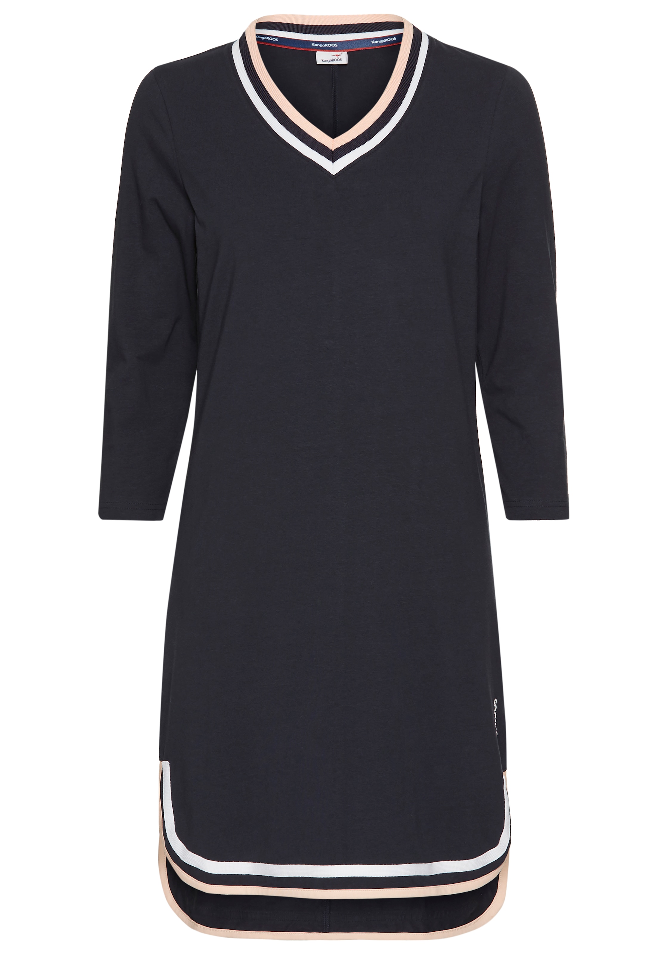 KangaROOS Shirtkleid, mit Kontrast-Details - NEUE KOLLEKTION