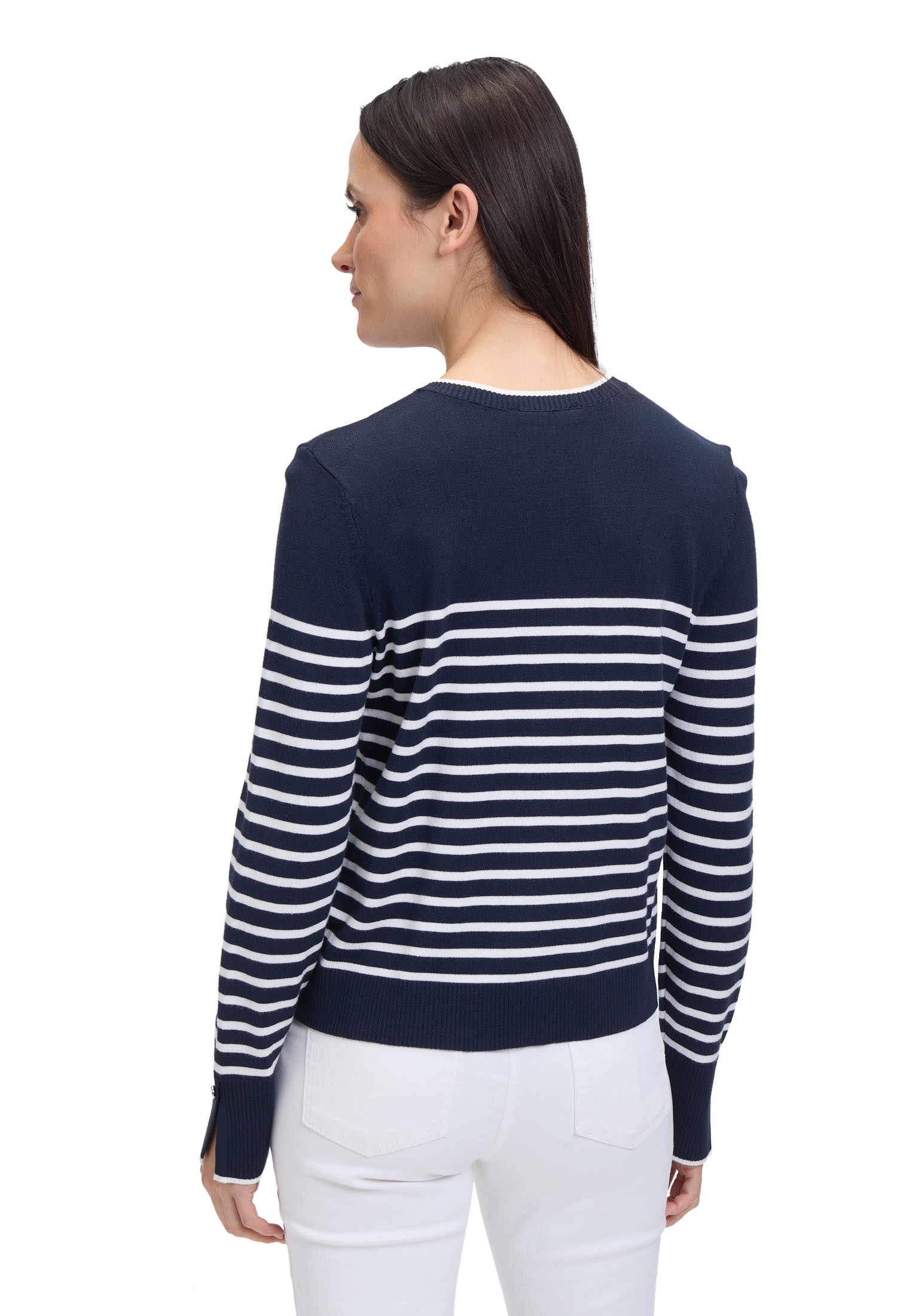 Betty Barclay Strickjacke »Basic-Strickjacke mit Streifen«