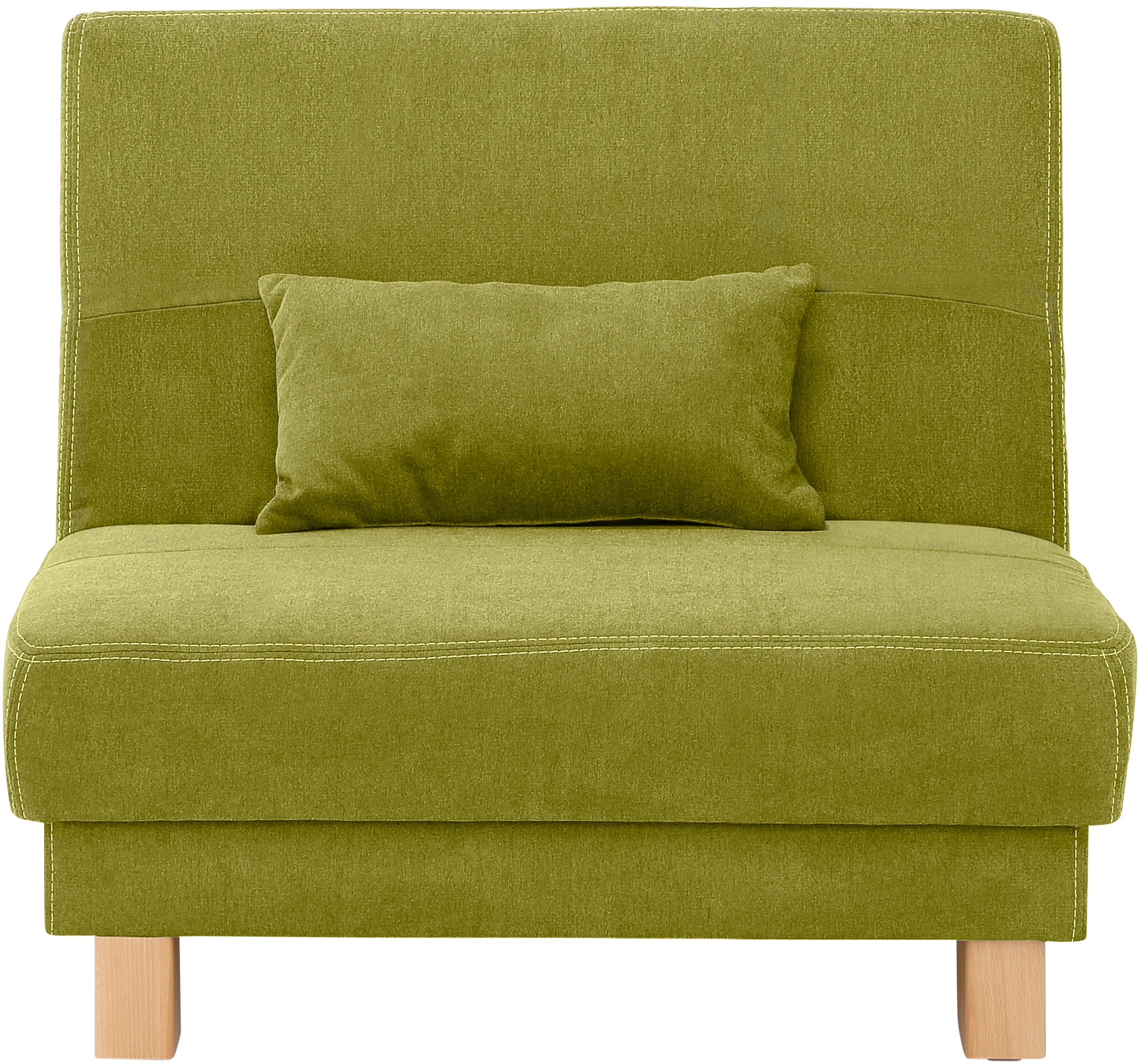 Home affaire Schlafsofa »Gina«, vom Sofa zum Bett mit einem Handgriff, in 4 Breiten, Nierenkissen