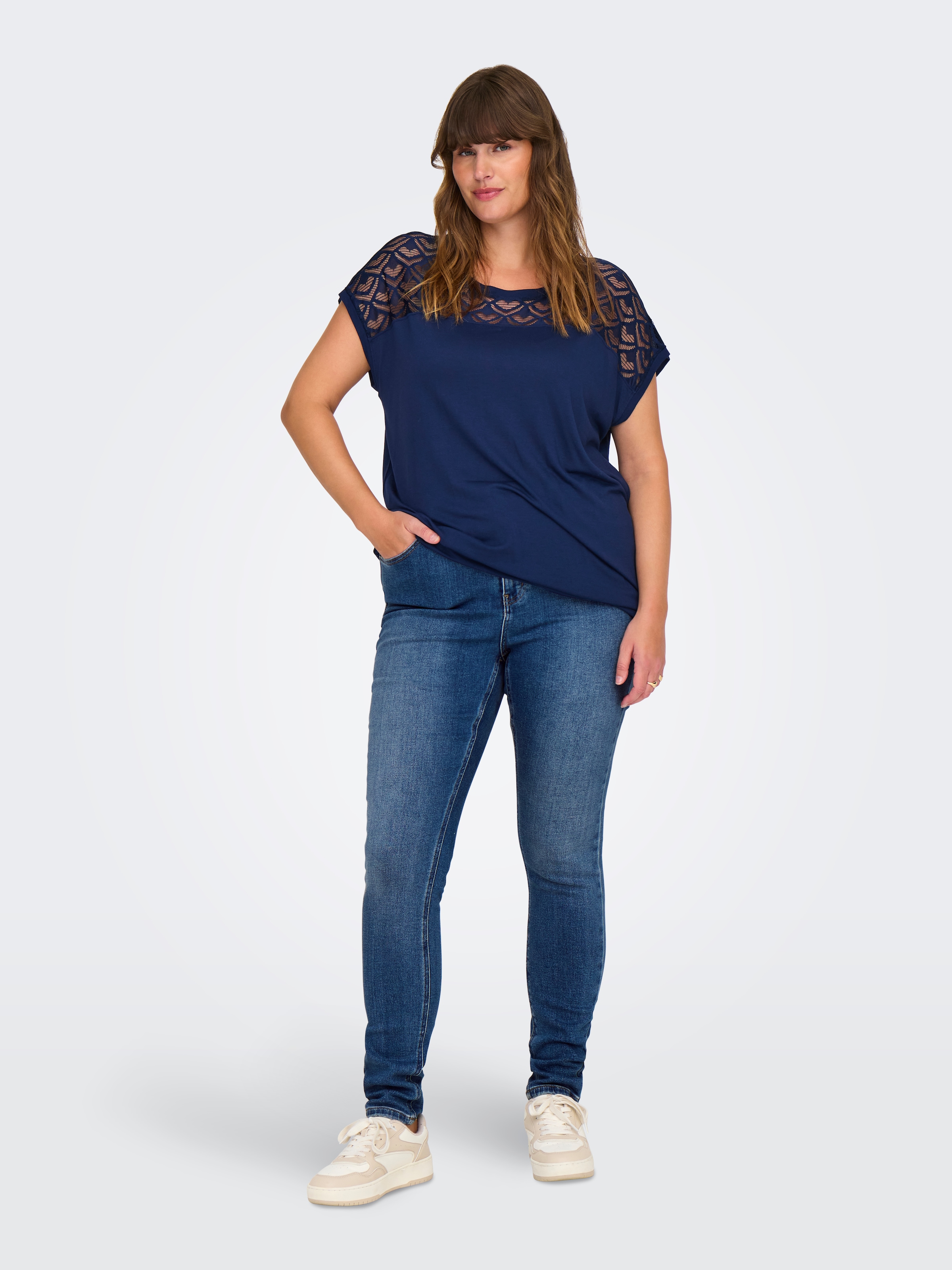 ONLY CARMAKOMA Skinny-fit-Jeans »CARMILA HW SKINNY DNM ANA3994 NOOS«