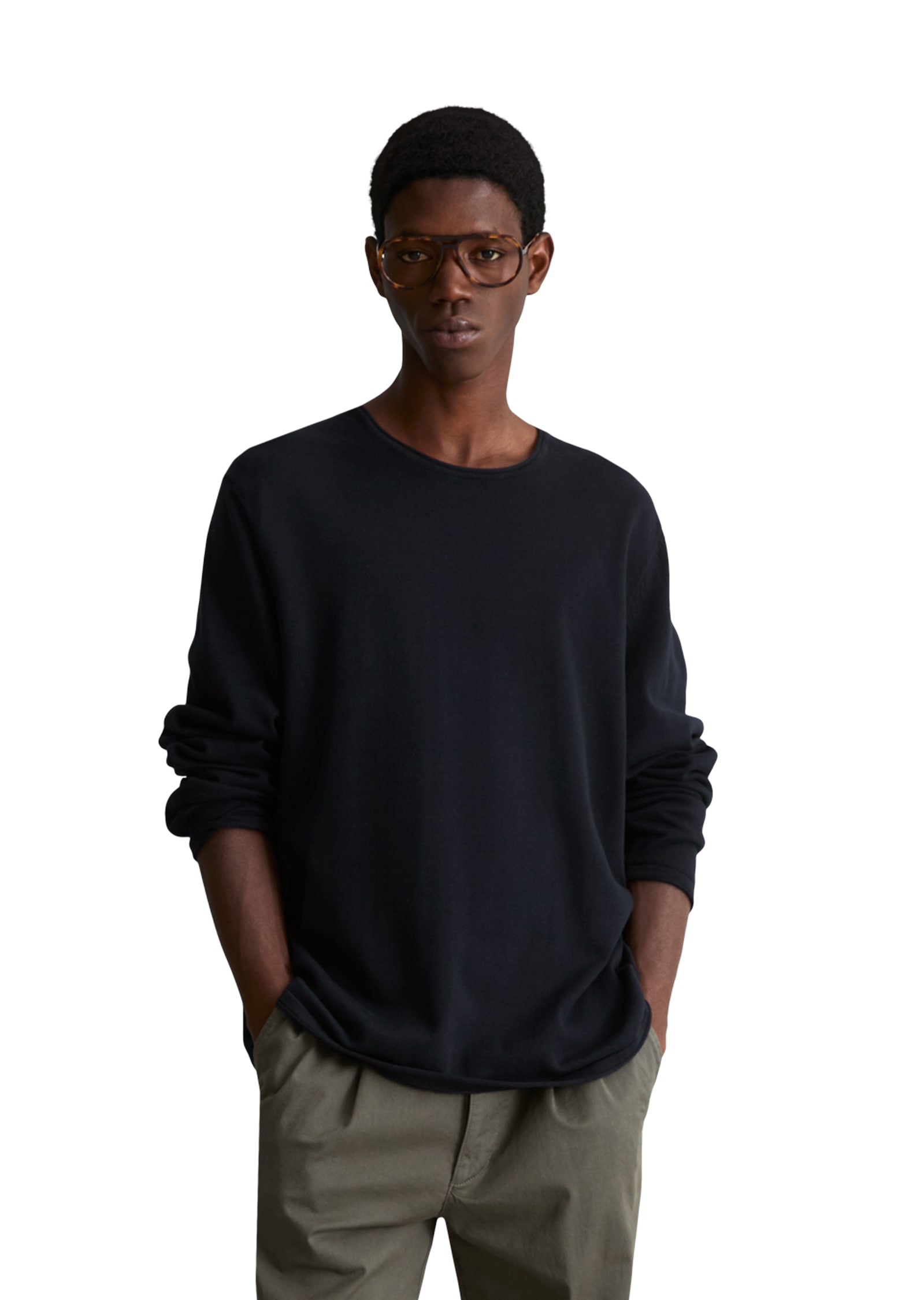 Marc O'Polo DENIM Strickpullover aus Organic Cotton