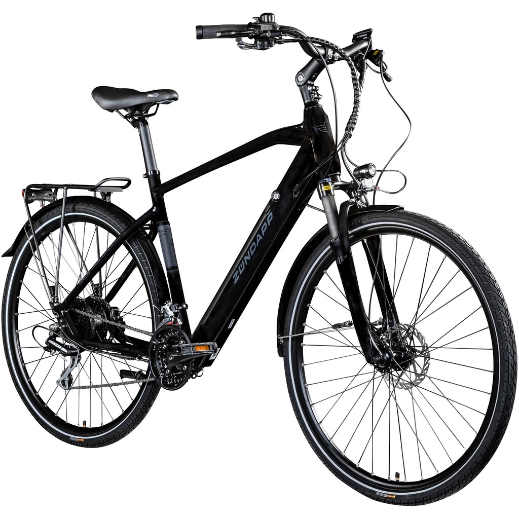 Zündapp E-Bike »Z810«, 24 Gang, Shimano, Altus RD-M310, Heckmotor 250 W