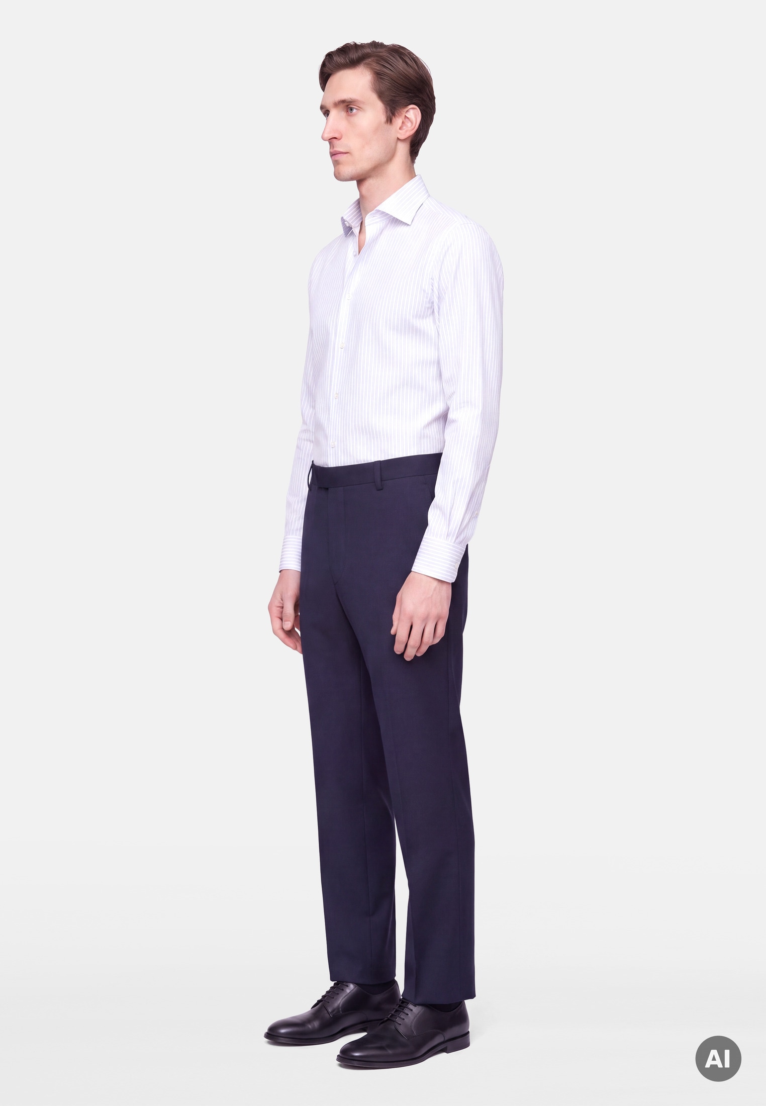 seidensticker Businesshemd »Schwarze Rose« Slim 1/1 Kentkragen Gestreift