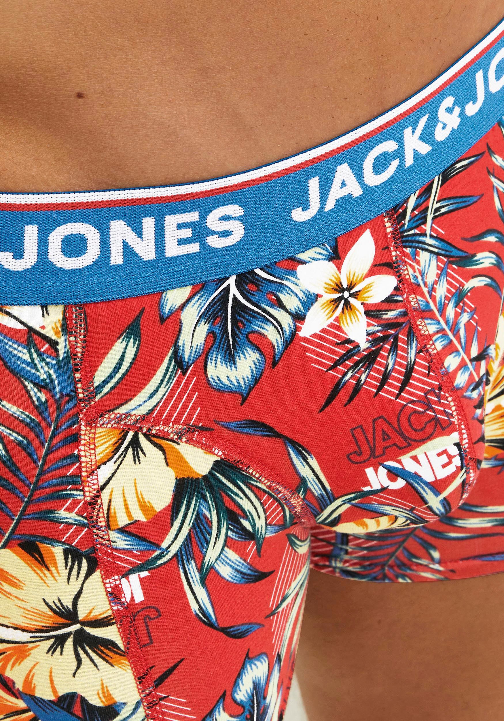 Jack & Jones Boxershorts »JACAZORES TRUNKS 3 PACK«, (Packung, 3 St.)