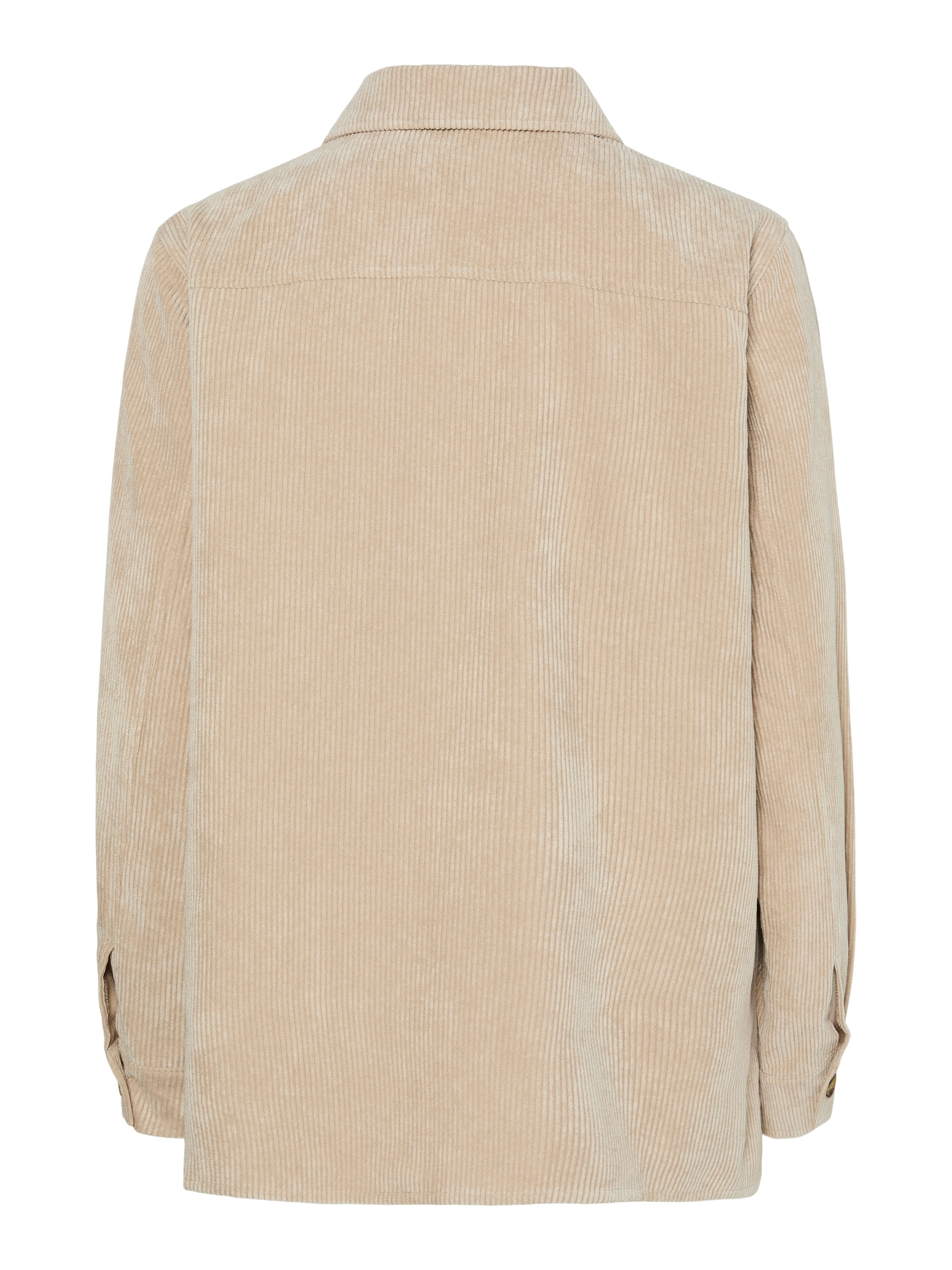 pieces Hemdbluse »PCEFFI LS SHIRT WVN NOOS« Materialmix, loose fit