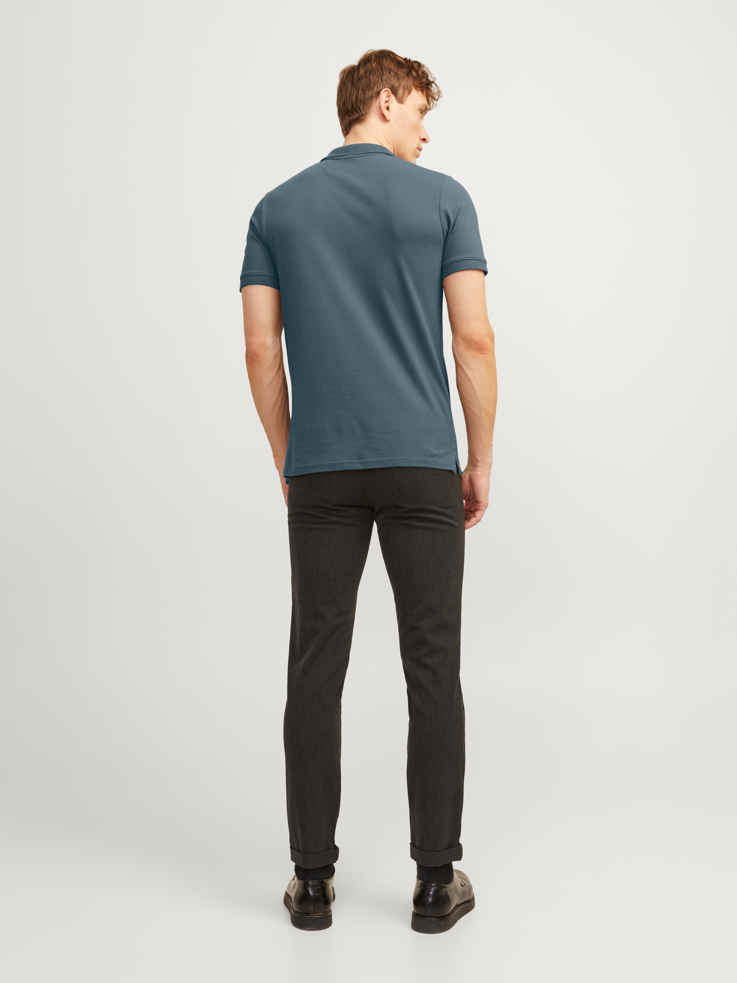 Jack & Jones Poloshirt »JJEBASIC POLO SS NOOS«, mit Logo Stickerei