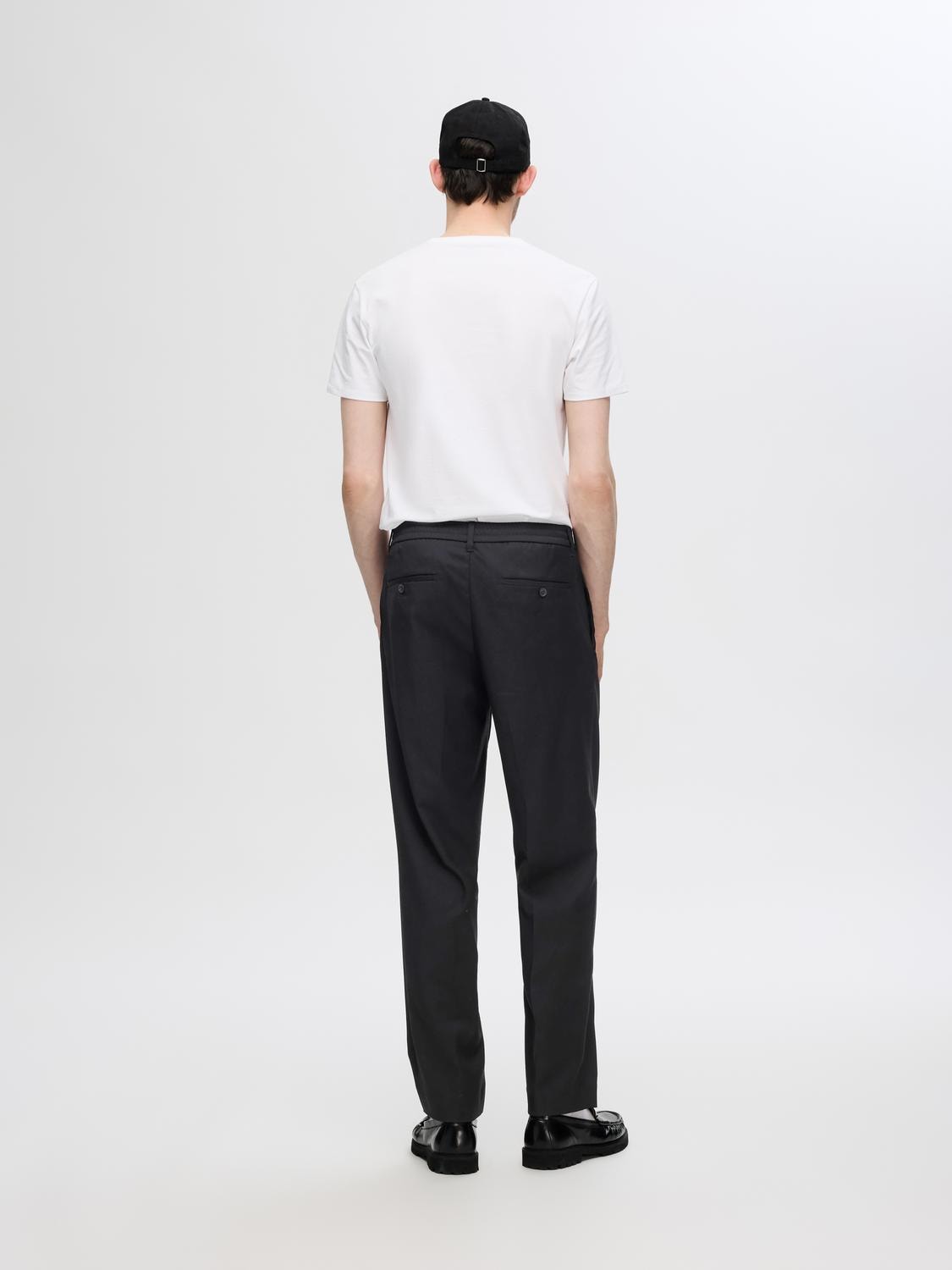 SELECTED HOMME Chinohose »SLH190-REG TAPERED LEROY PLEAT PANT NOOS«