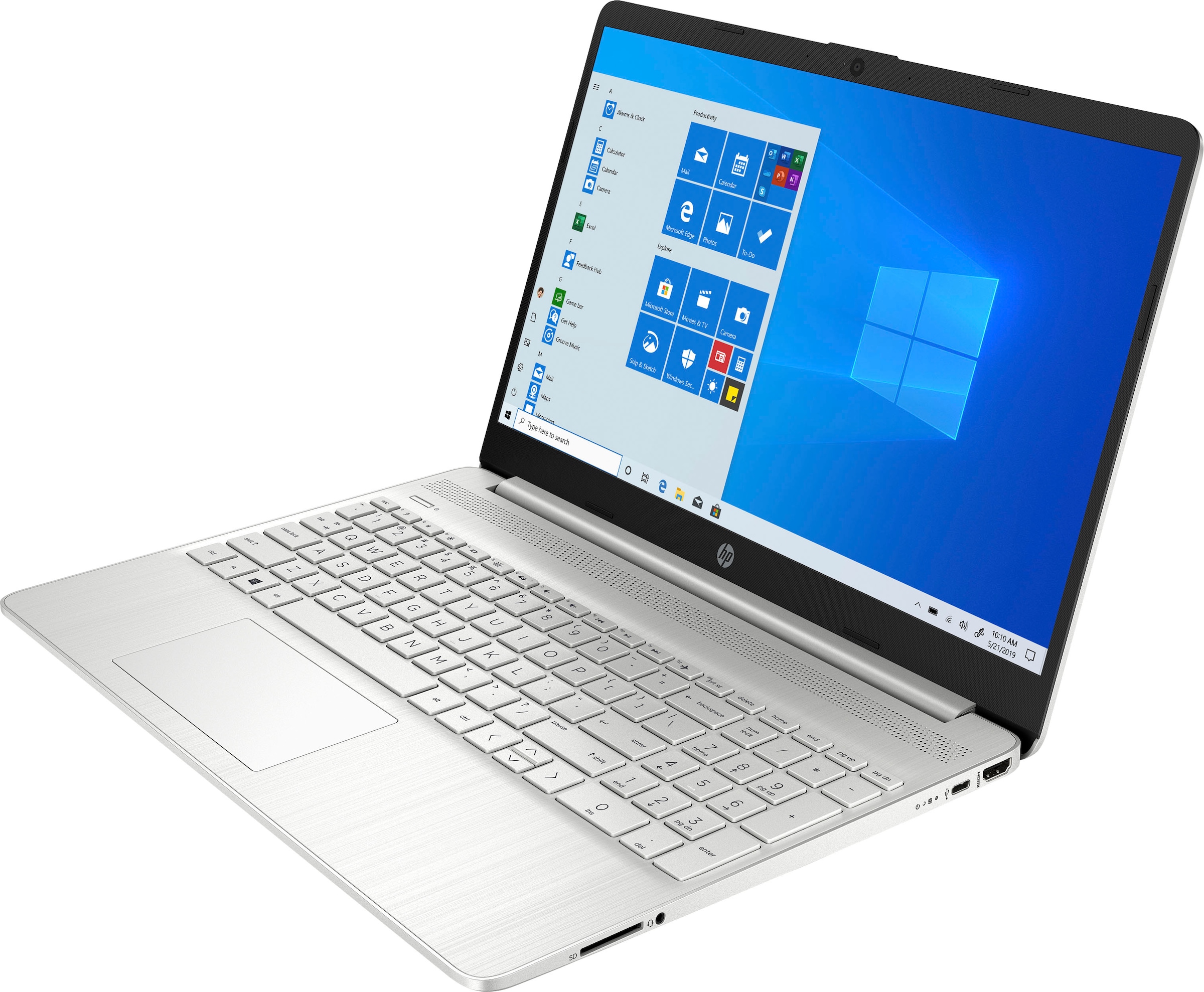 HP Notebook »15s-eq2208ng«, 39,6 cm, / 15,6 Zoll, AMD, Ryzen 7, Radeon Graphics, 1000 GB SSD