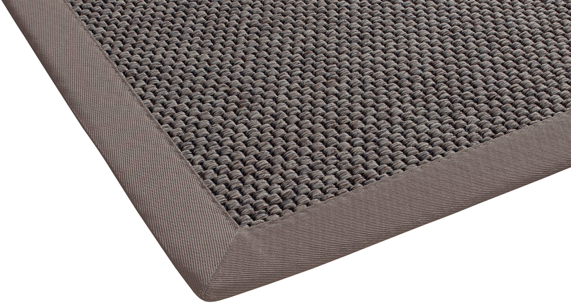 Dekowe Teppich »Naturana Panama Spezial«, rechteckig, 8 mm Höhe, Flachgewebe, meliert, Sisal-Optik, mit Bordüre, Wohnzimmer