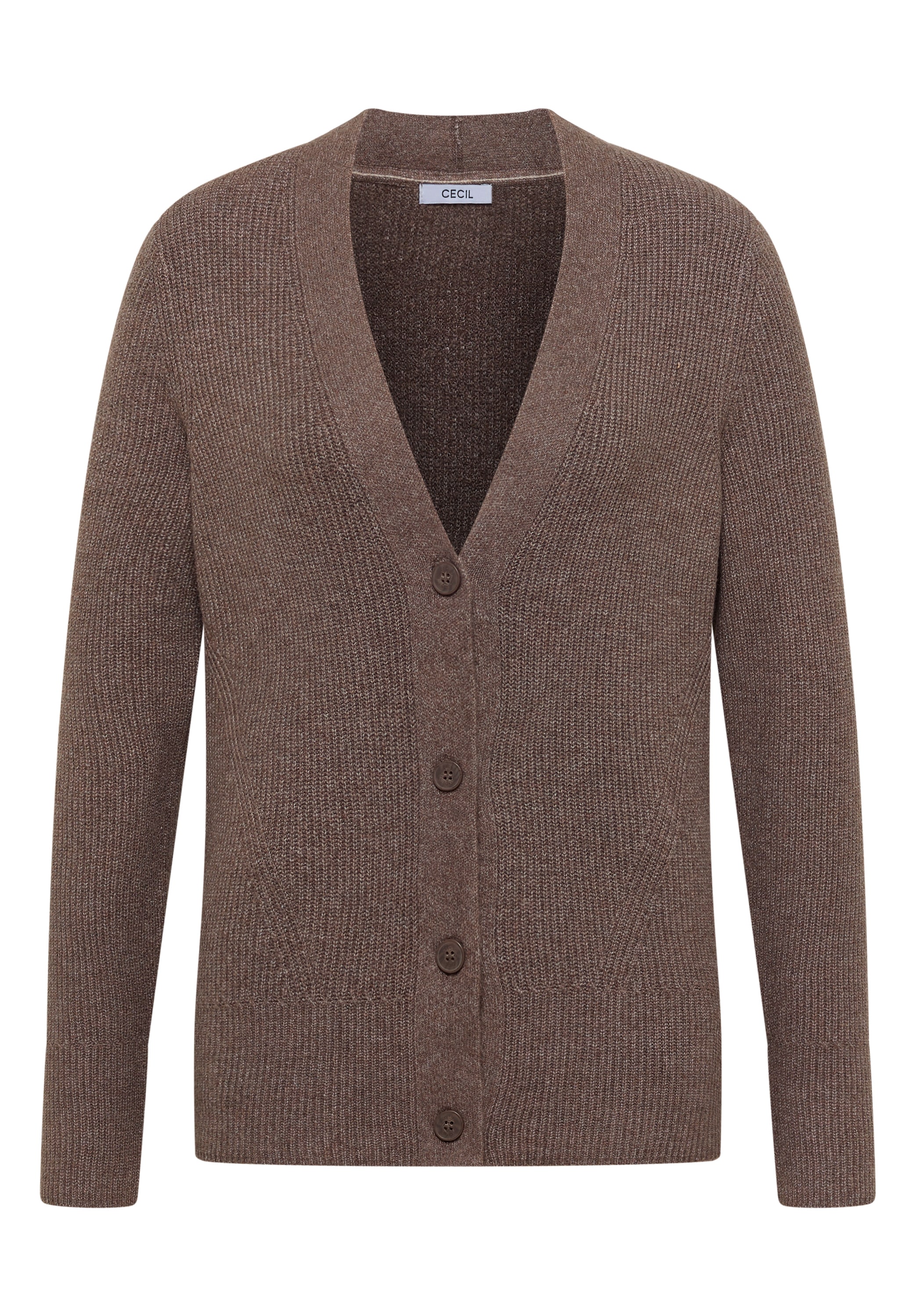 Cecil Cardigan mit Strukturdetail und Knopfleiste