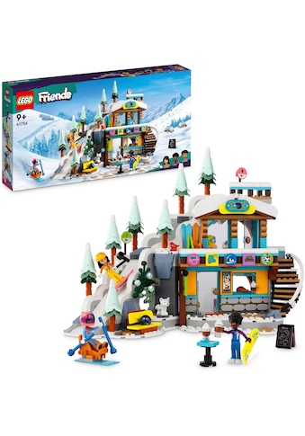 Konstruktionsspielsteine »Skipiste und Café (41756), LEGO® Friends«, (980 St.)