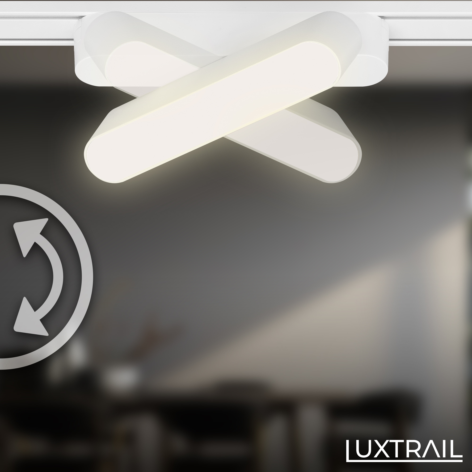 Briloner Leuchten LED Deckenleuchte »LUXTRAIL 8038086«