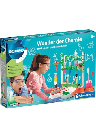 Clementoni® Experimentierkasten »Galileo, Wunder der Chemie«, Made in Europe kaufen