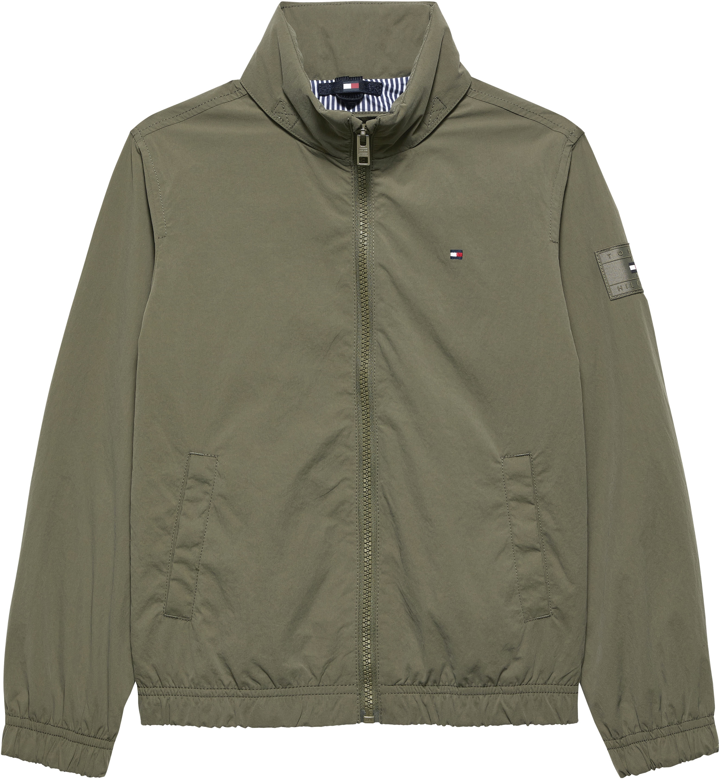 Tommy Hilfiger Outdoorjacke »ESSENTIAL JACKET« mit Kapuze Kinder bis 16 Jahre, regular fit, mit Kapuze