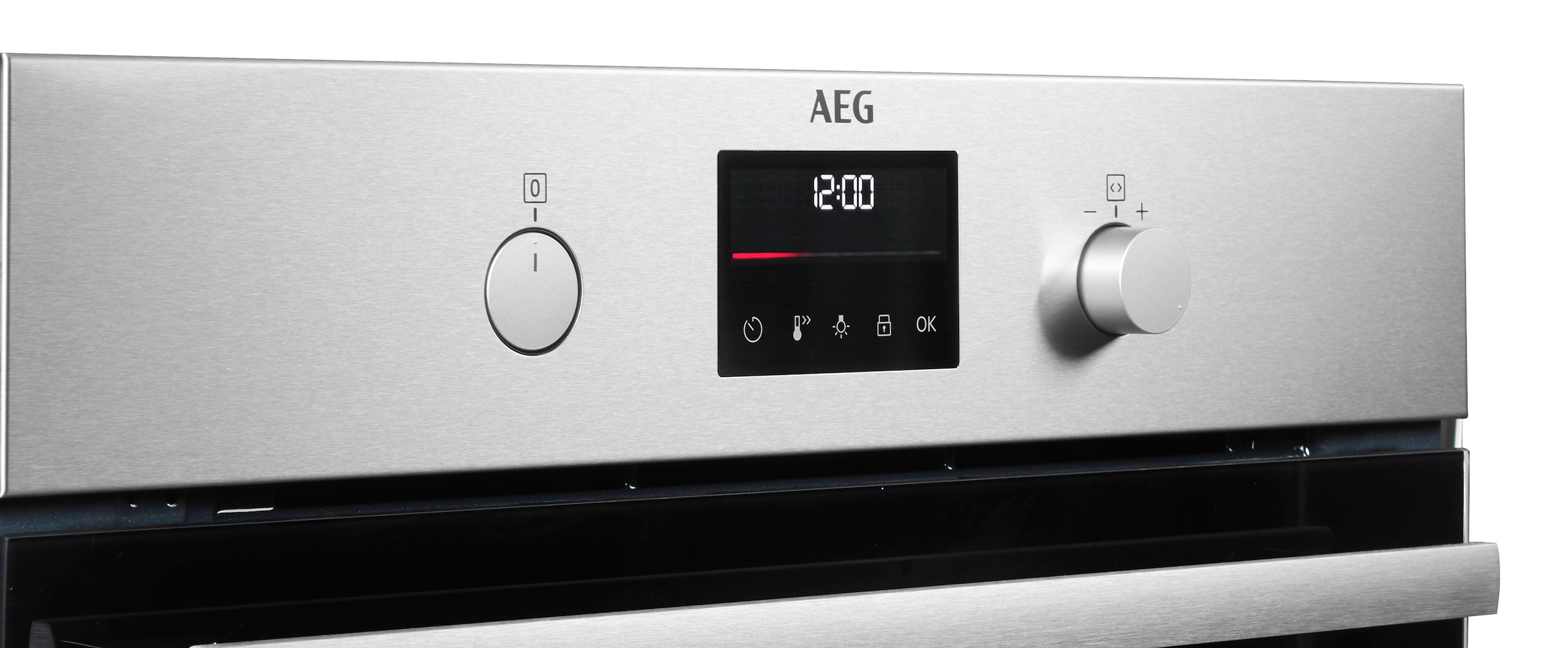 AEG Einbaubackofen 6000 »BPS335061M 949 498 251«, mit 1-fach-Teleskopauszug, Pyrolyse-Selbstreinigung