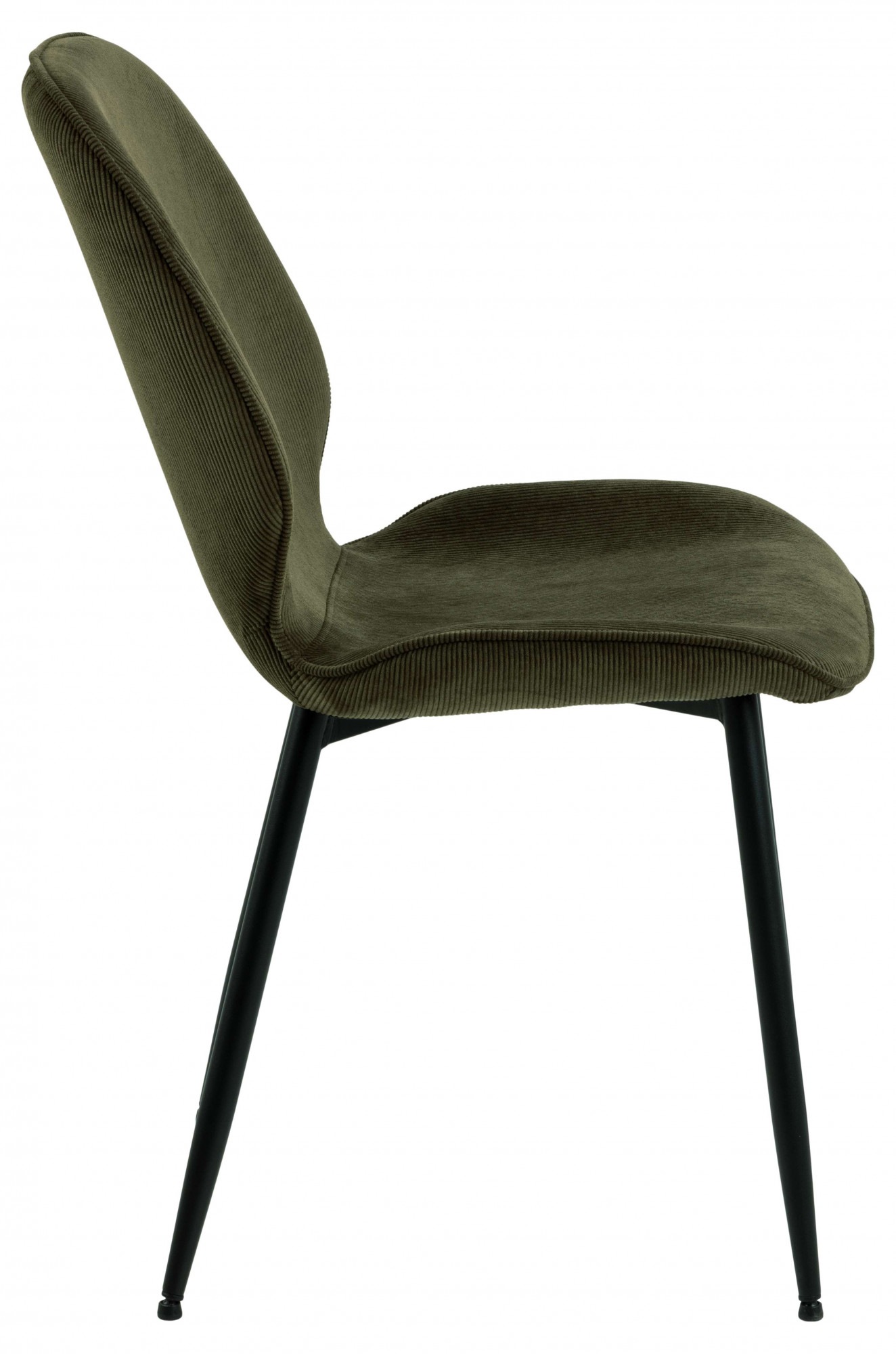ACTONA GROUP Esszimmerstuhl »Femke«, Luxus-Microfaser, Essstuhl, Stoffbezug, Stahl Beinen, 4er Set. Sitzhöhe: 46,5 cm