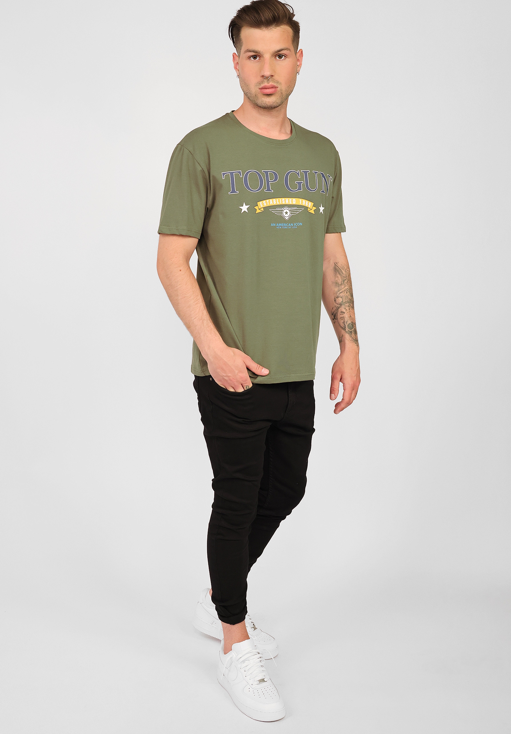 TOP GUN T-Shirt »T-Shirt TG20212108«