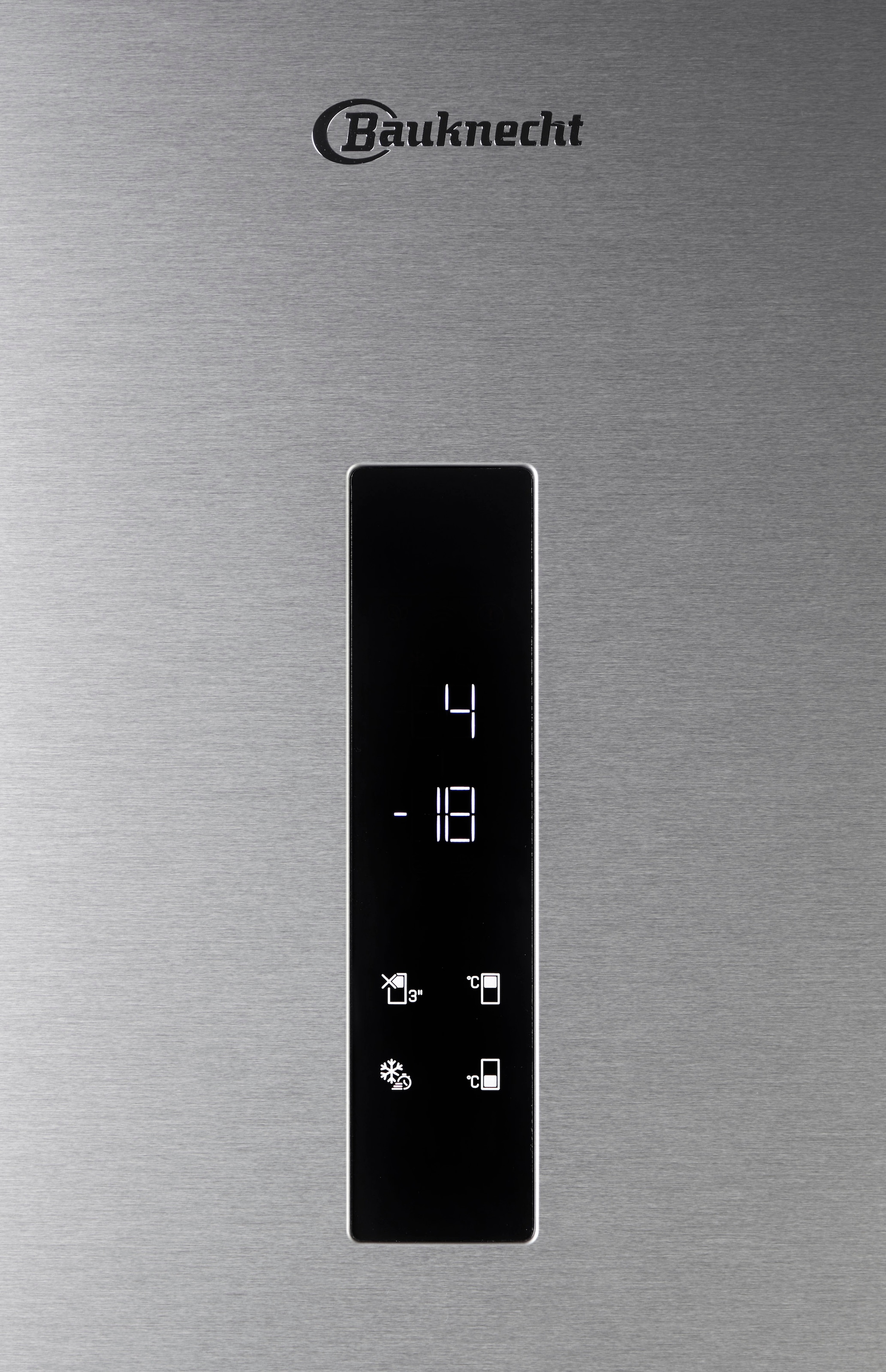 BAUKNECHT Kühl-/Gefrierkombination »KGN Eco 201 C«, Dual Cool Total NoFrost, außenliegendes Touch Display, LED Beleuchtung